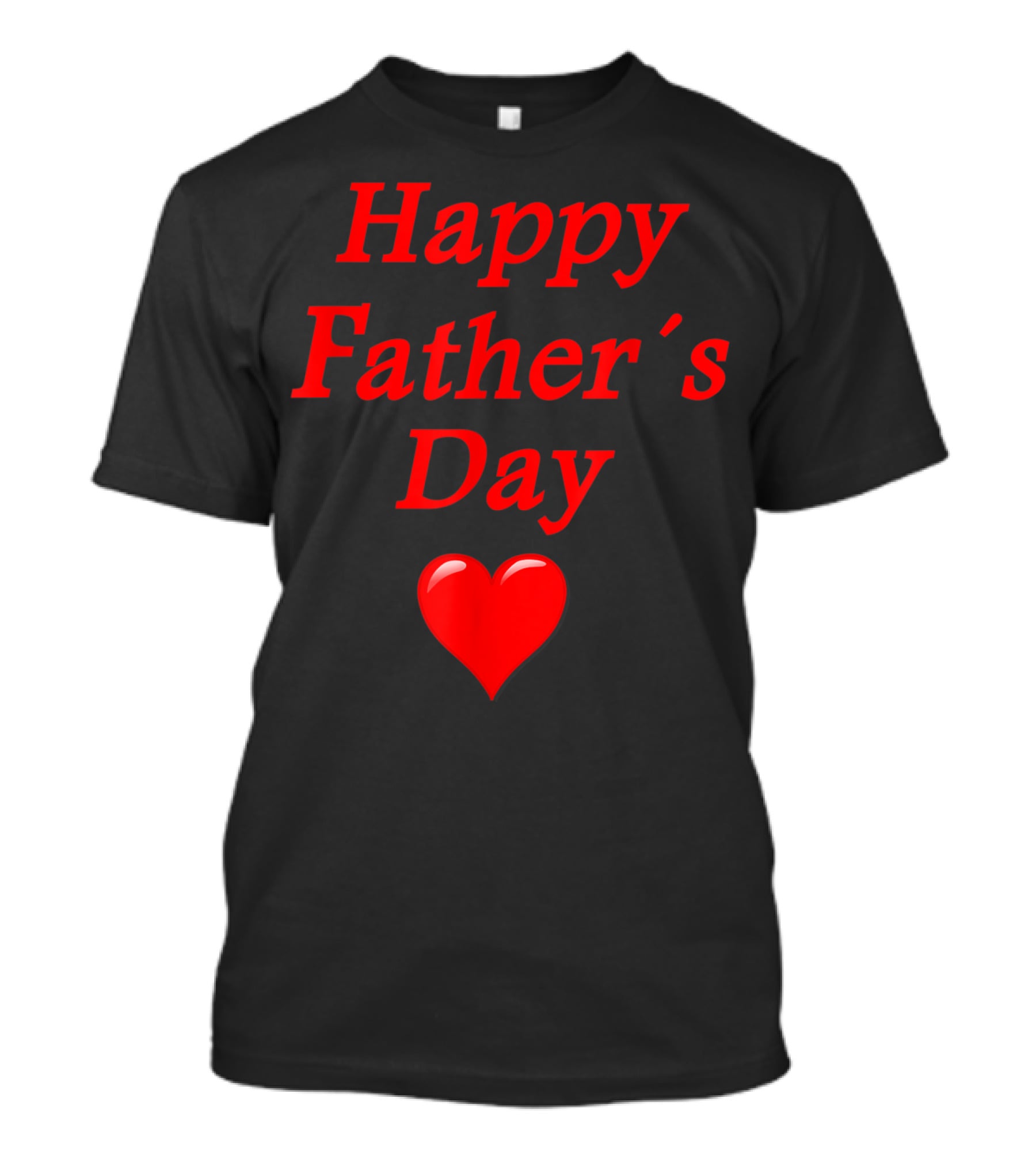 Happy Father's Day Heart T-Shirt