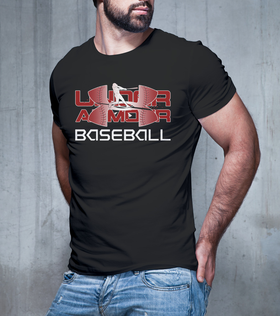 Under Armour Baseball Player T-Shirt