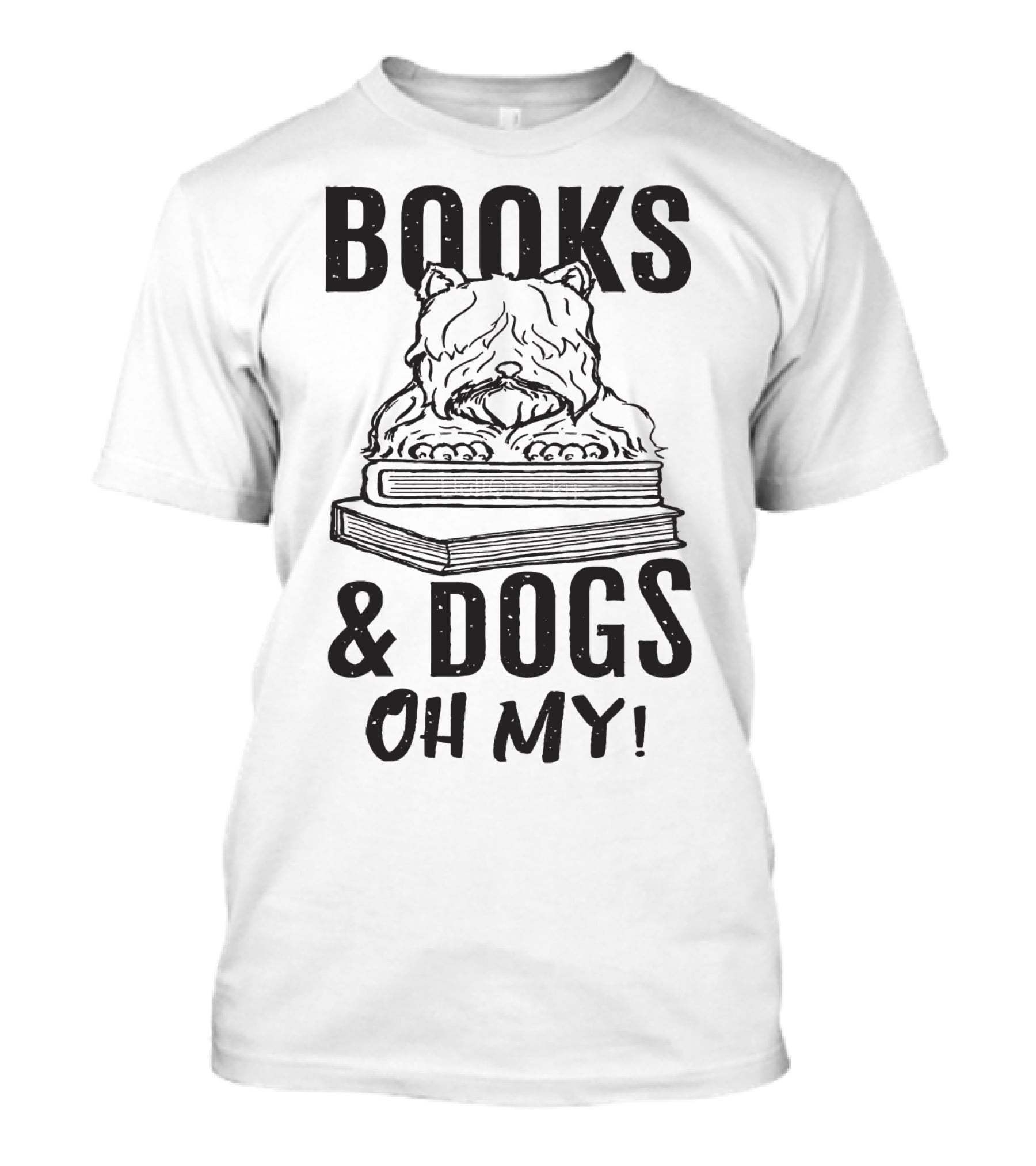 Books And Dogs Oh My T-Shirt