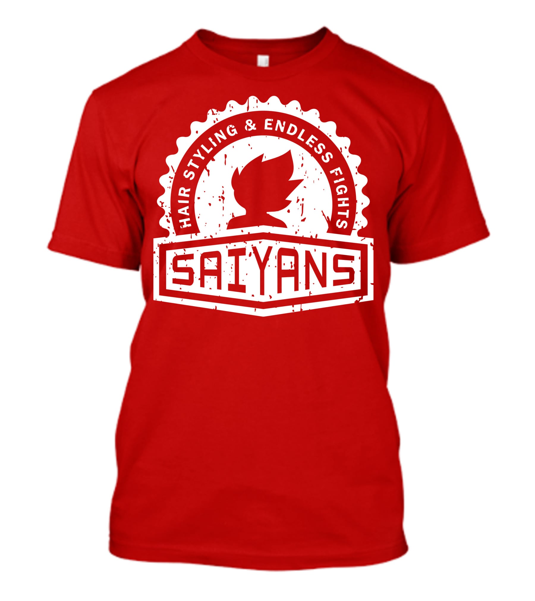 CREST SERIES Saiyans Hair Styling And Endless Fights T-Shirt
