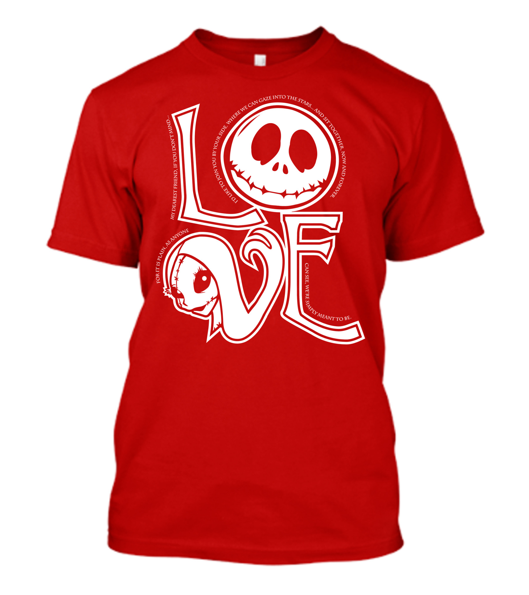 Love Is Eternal Nightmare Before Christmas T-Shirt