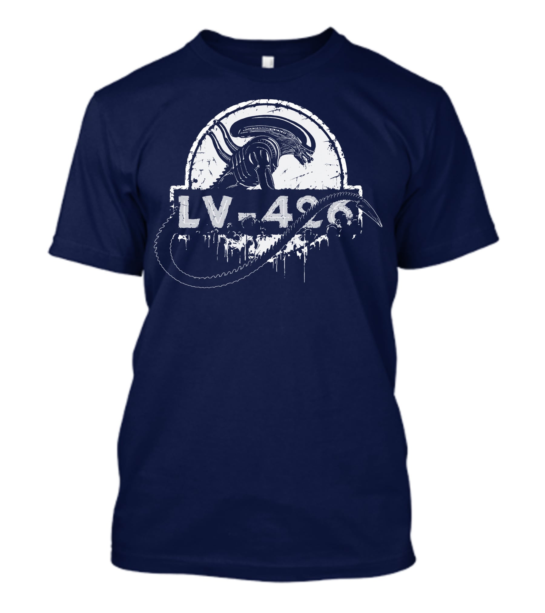 LV 426 Nostromo Xenomorph Jurassic Crossover T-Shirt