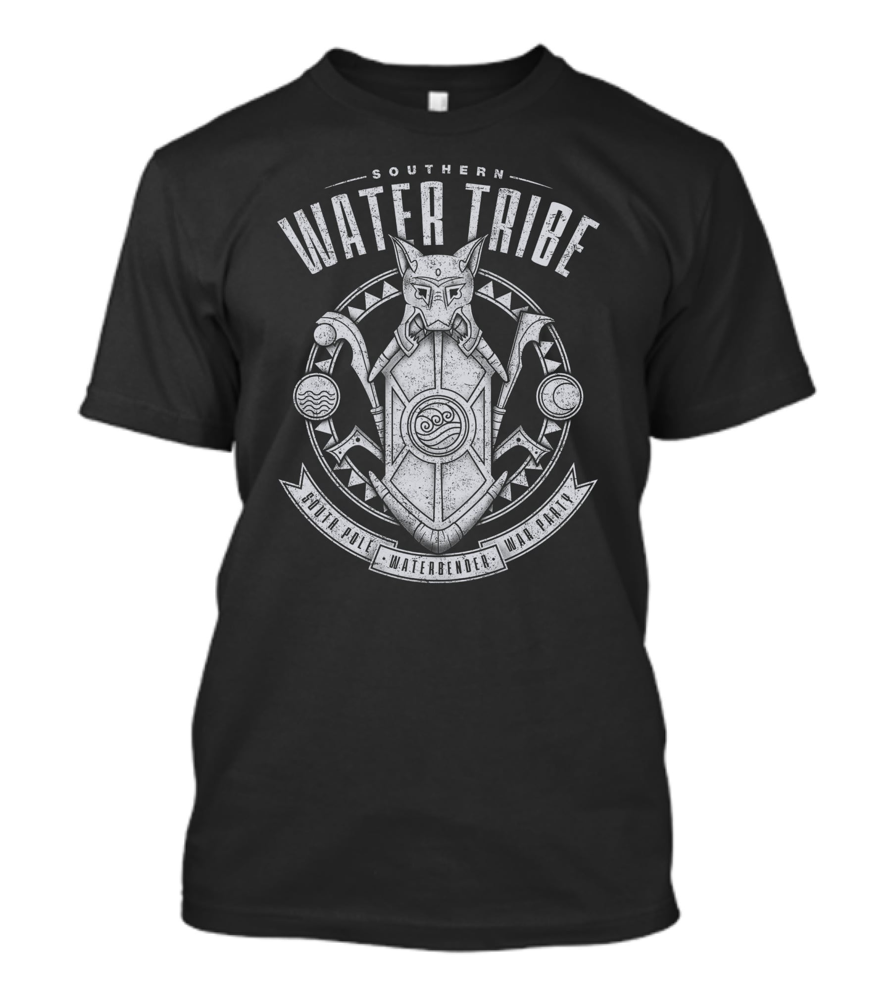 Southern Water Tribe South Pole Waterbender War Party T-Shirt