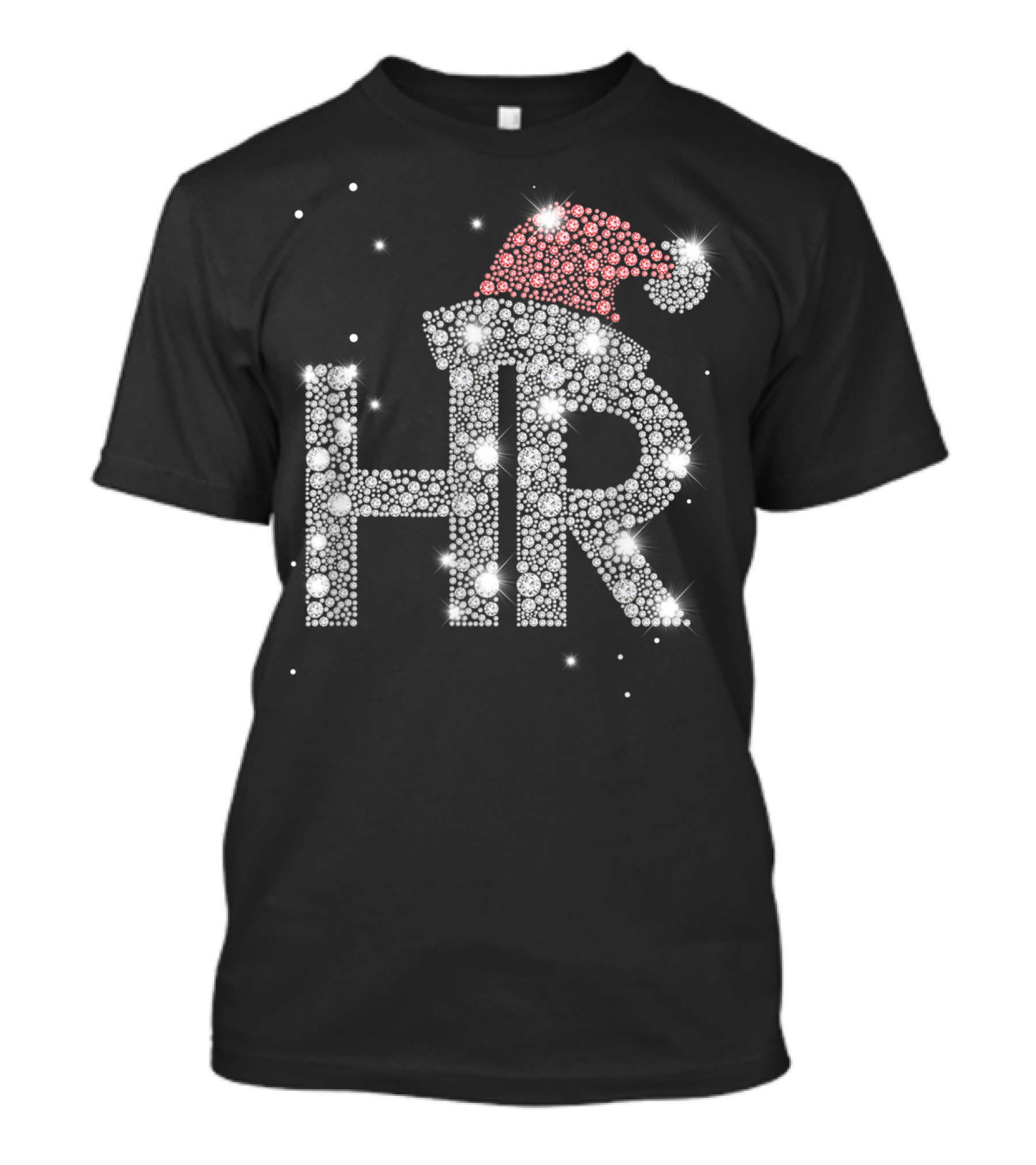 HR Santa Claus Christmas Human Resources T-Shirt