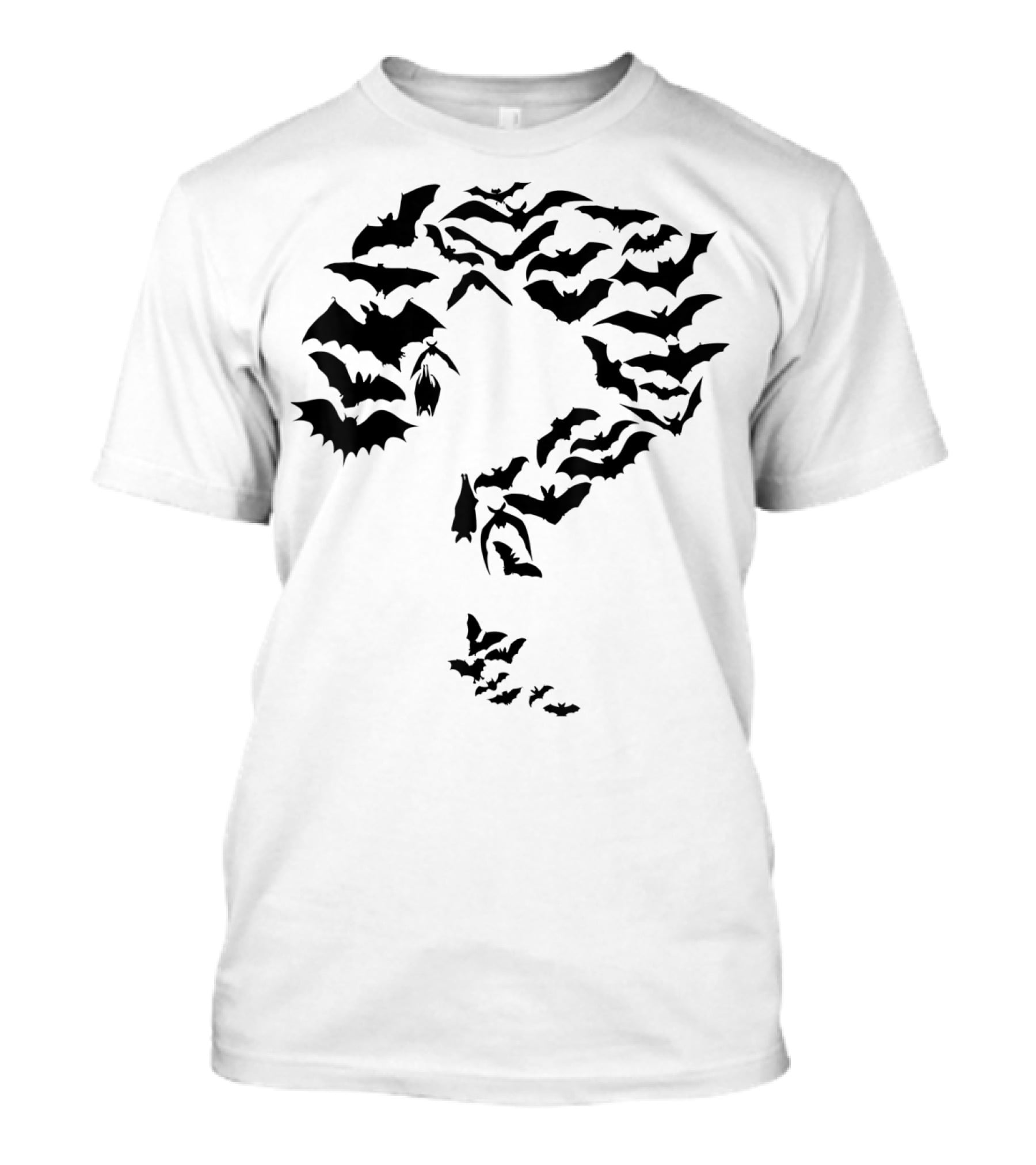 Funny Sheldon Nerdy Comic Bats Forming Question Mark T-Shirt