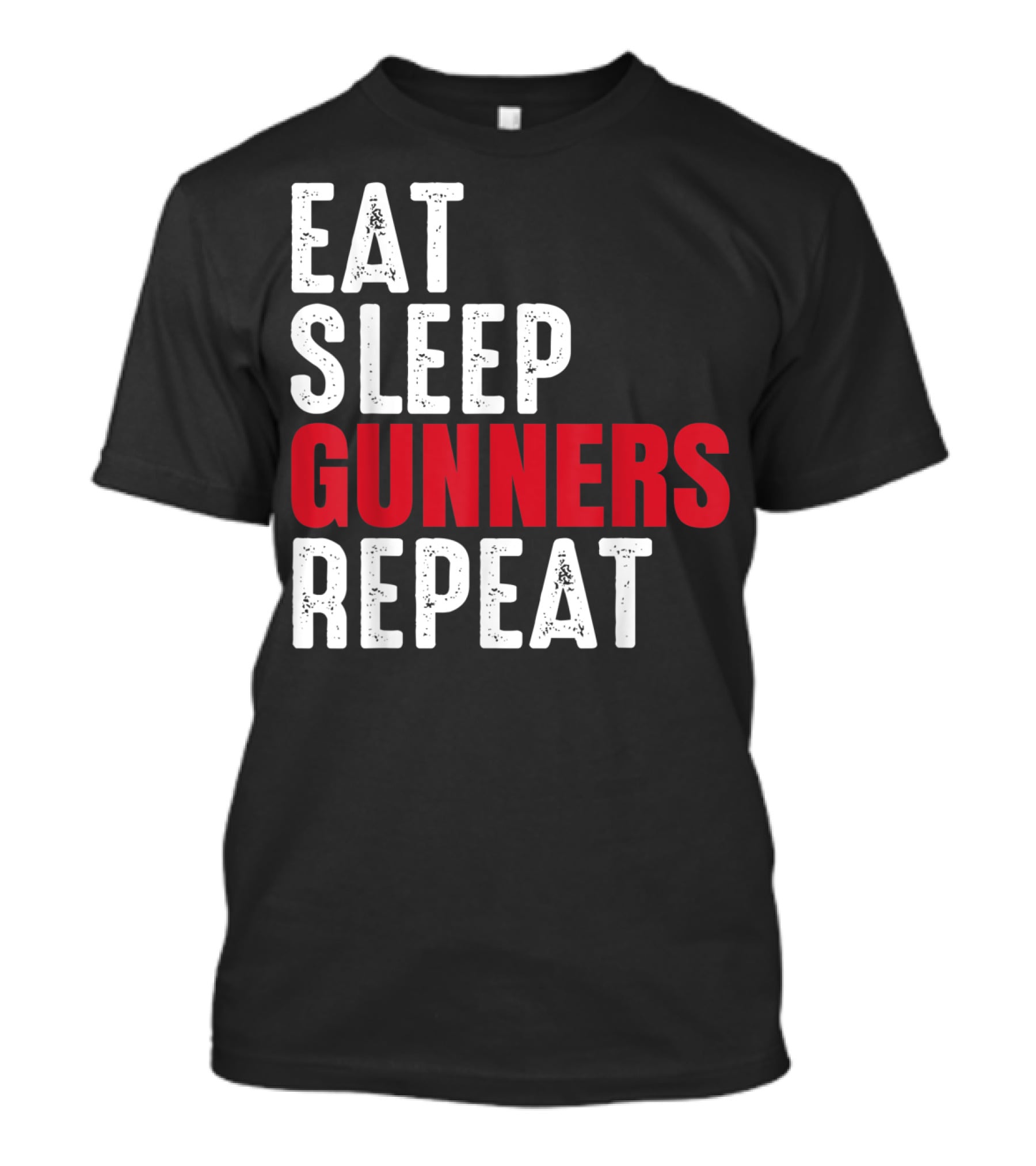Eat Sleep Gunners Repeat T-Shirt