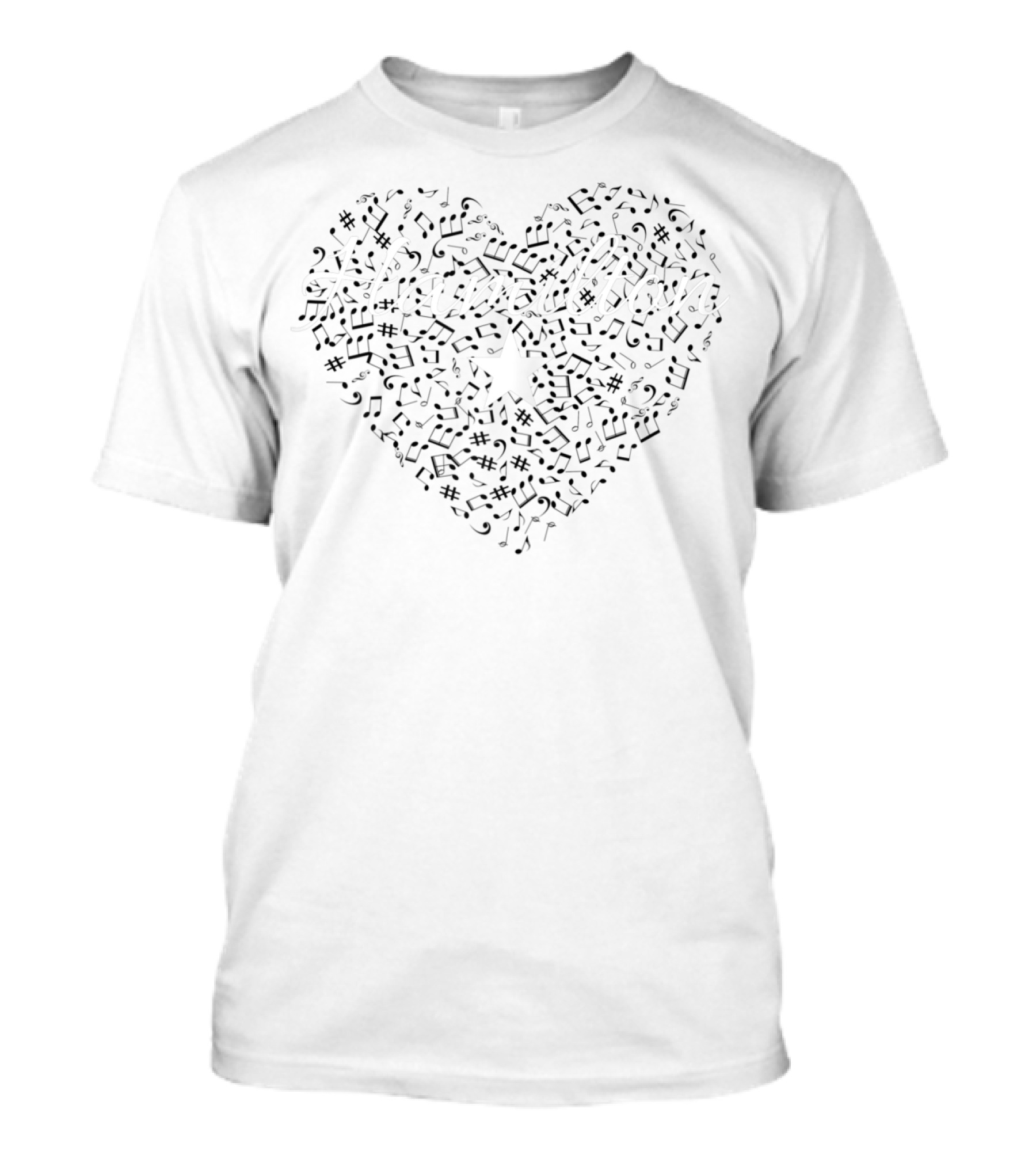 Hamilton Heart With Star T-Shirt