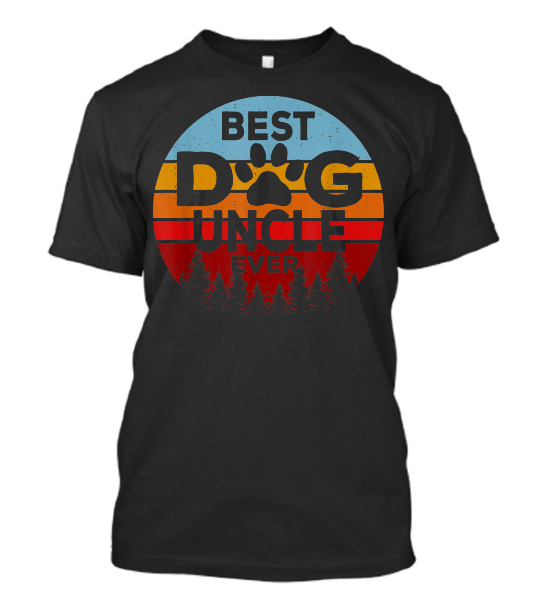 Best Dog Uncle Ever Vintage T-Shirt