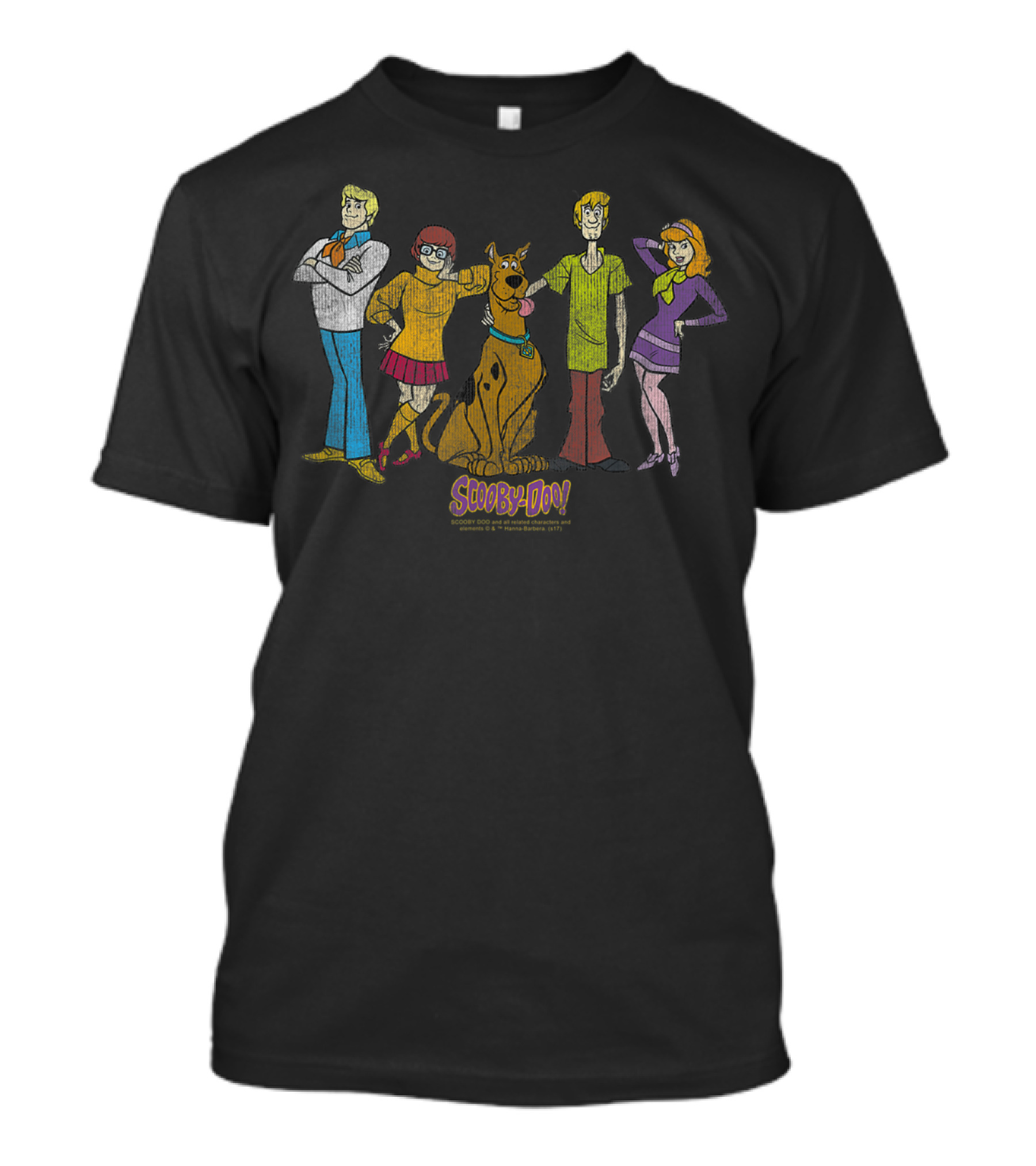 Scooby-Doo Mystery Inc. Classic Characters Animation T-Shirt