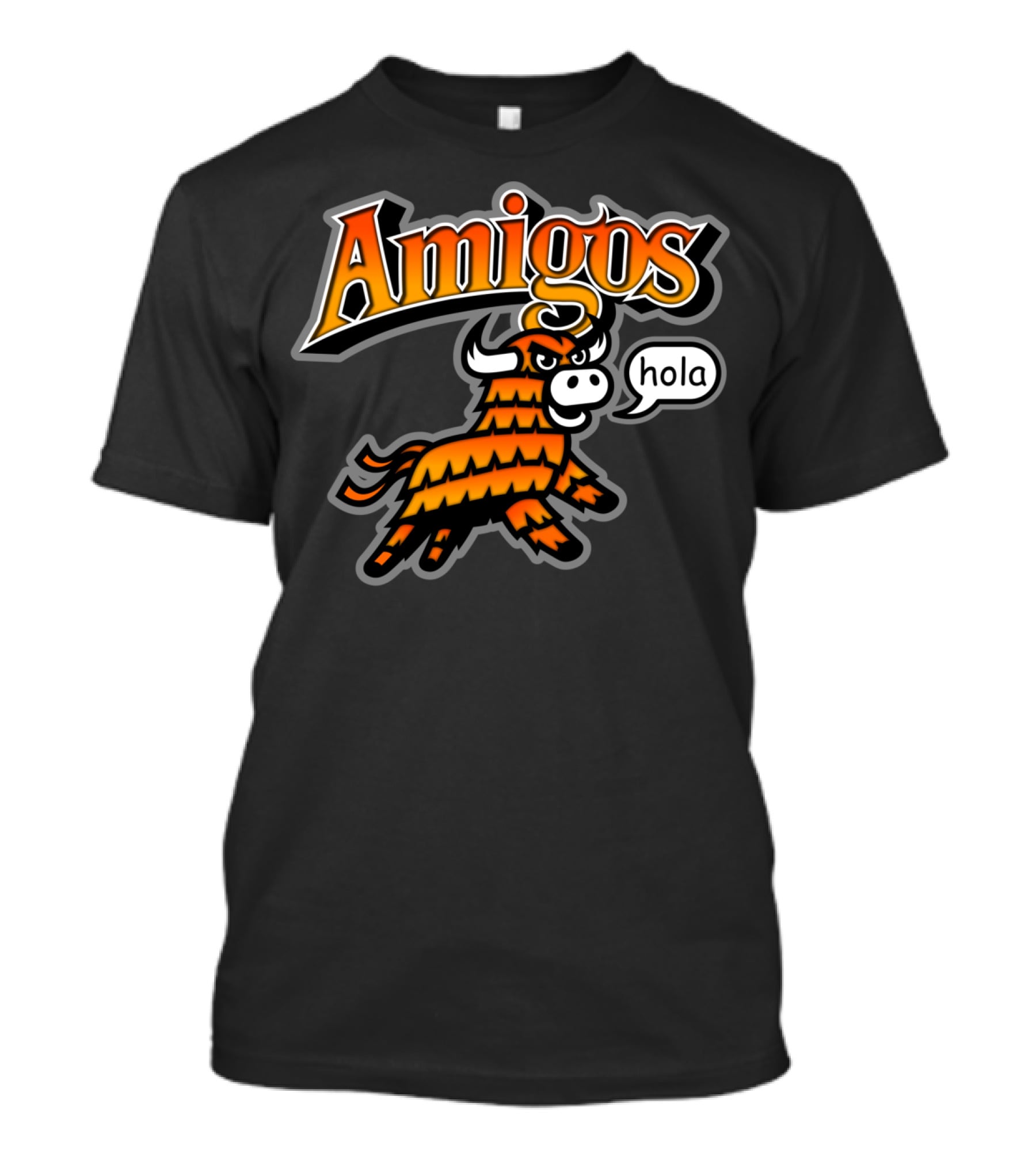 Amigos Hola Pinata Softball T-Shirt