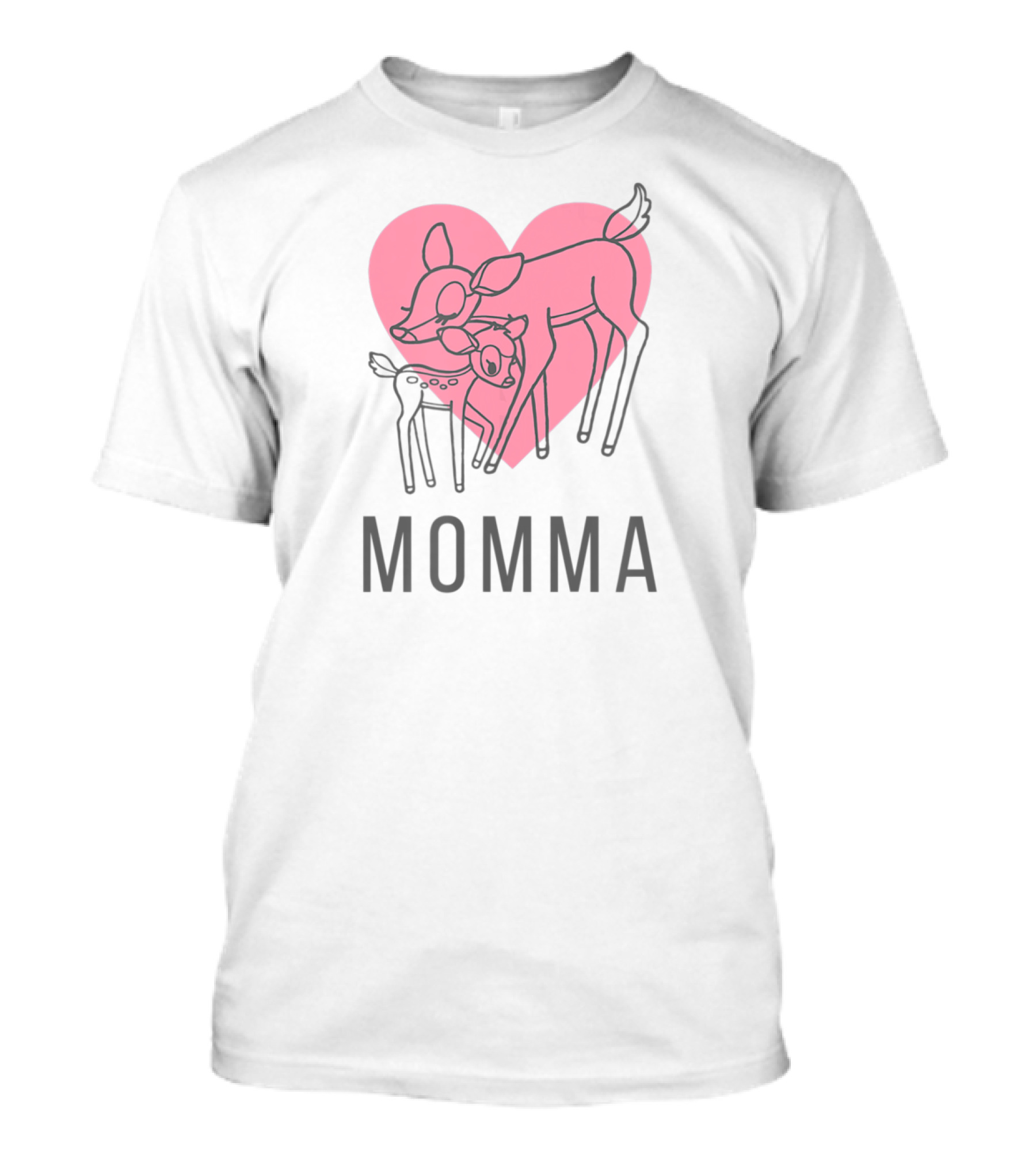 Disney Bambi Momma Heart T-Shirt