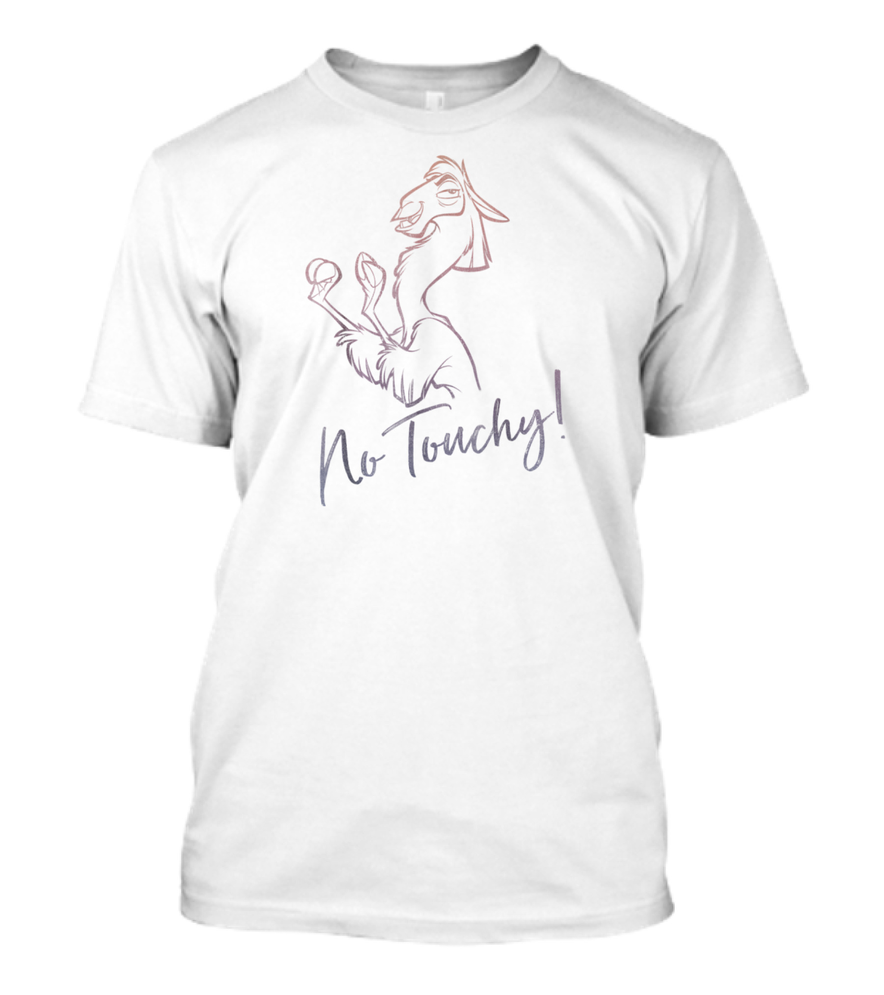 Disney Emperor's New Groove No Touchy Llama T-Shirt