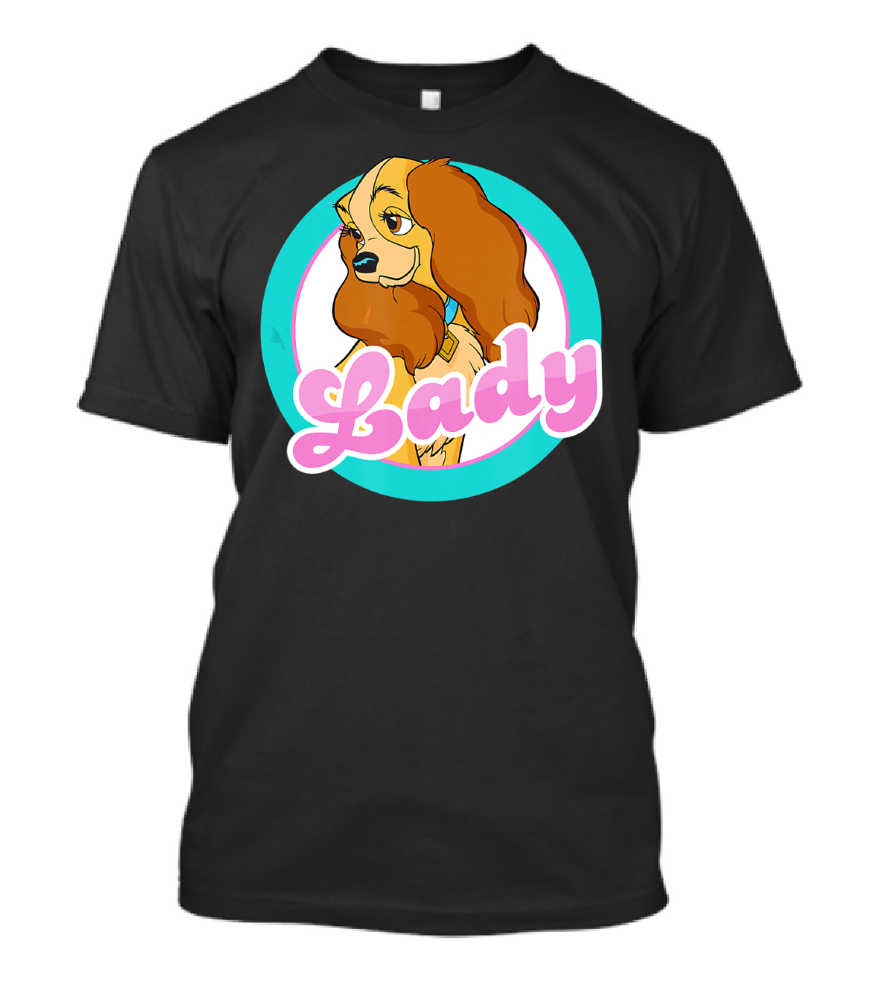 Lady And The Tramp Lady Face Disney T-Shirt