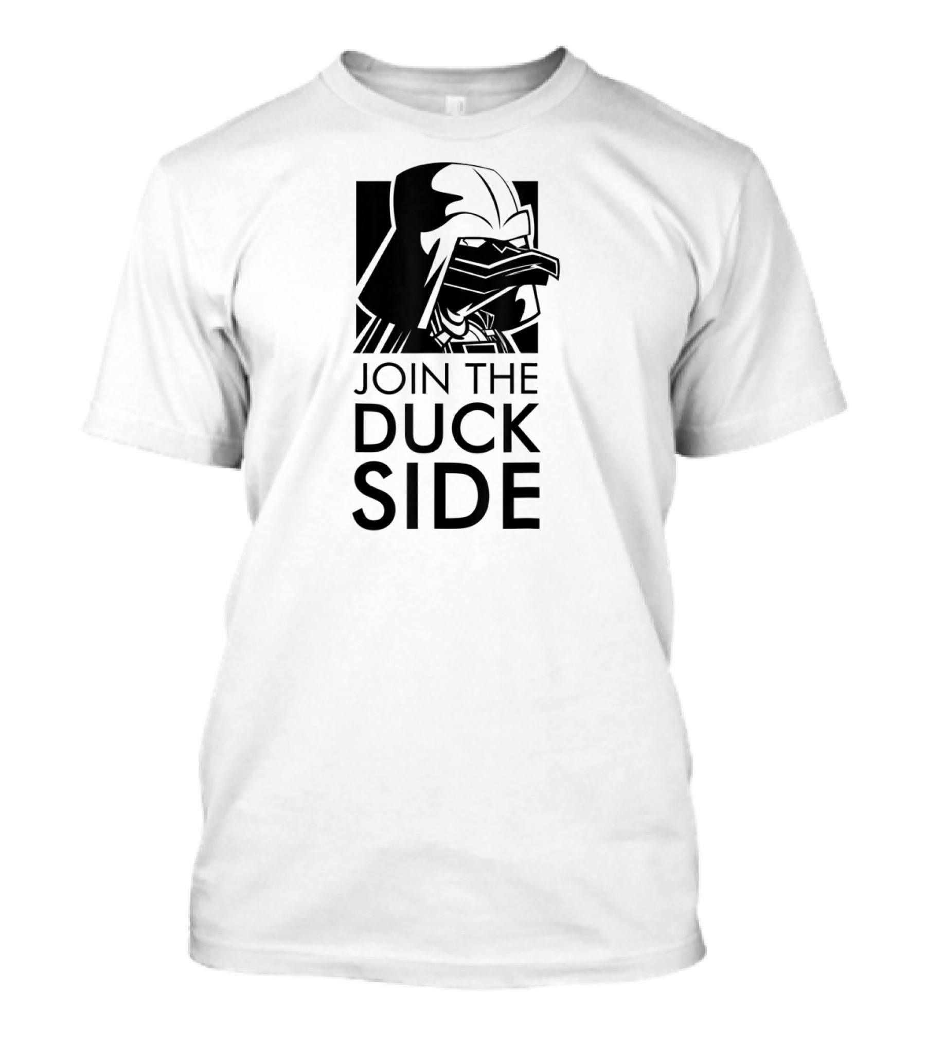 Join The Duck Side Ducky Ducks Duckling Fun Darth Vader T-Shirt