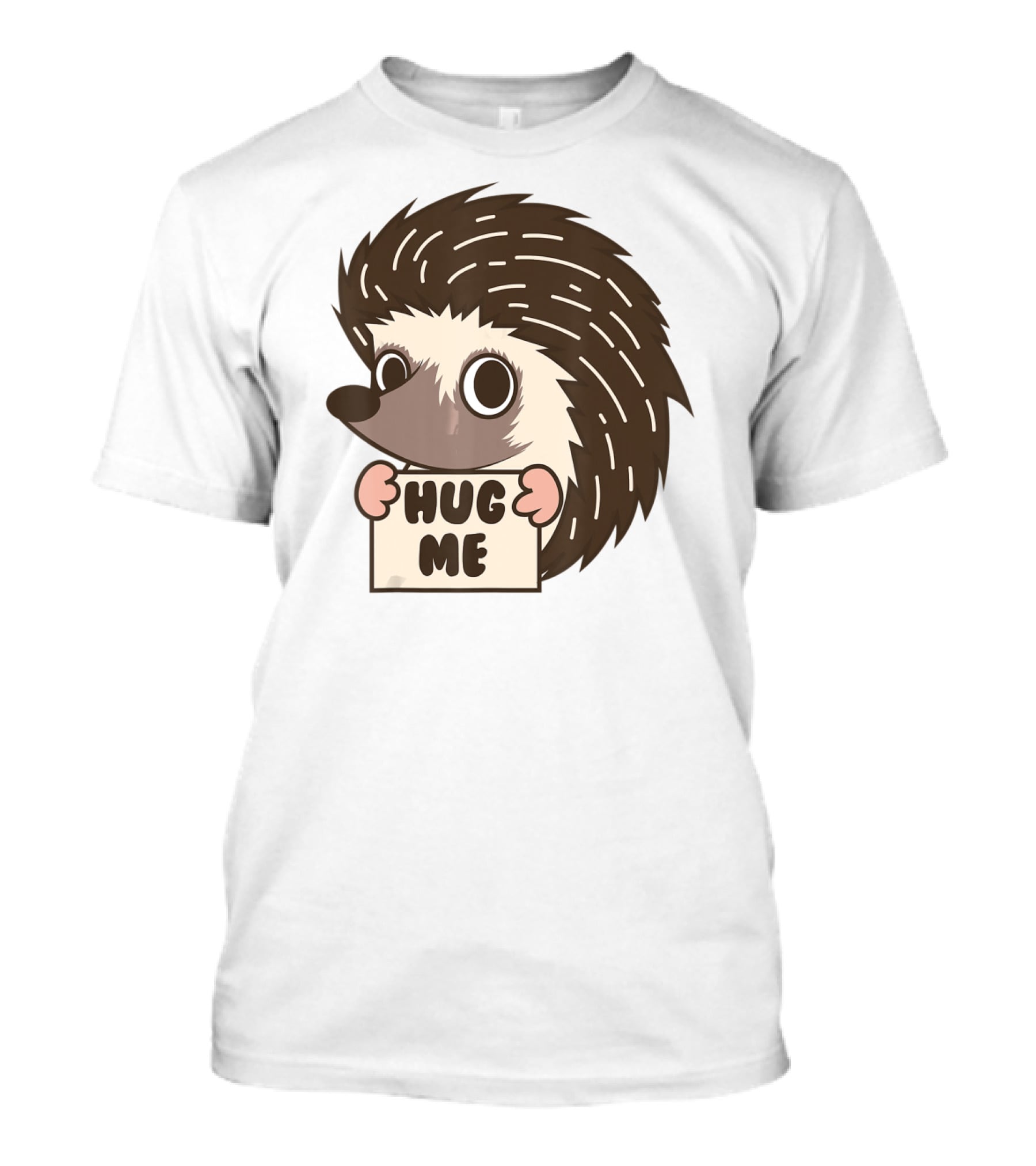 Hedgehog Hug Me Cute I Heart Porcupines T-Shirt