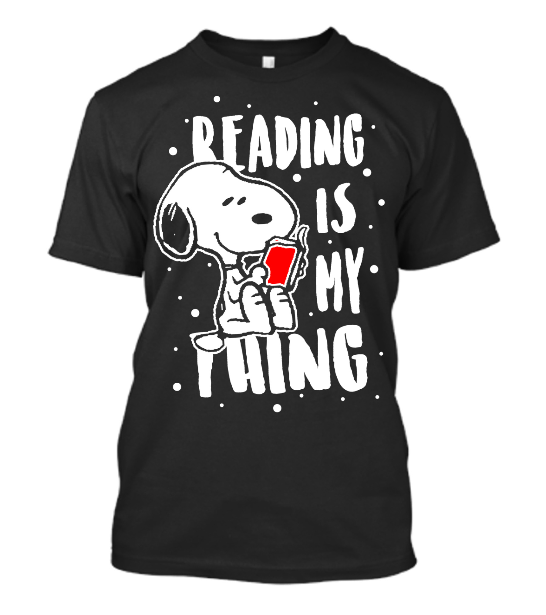 Reading Is My Thing Snoopy The Peanuts Movie T-Shirt
