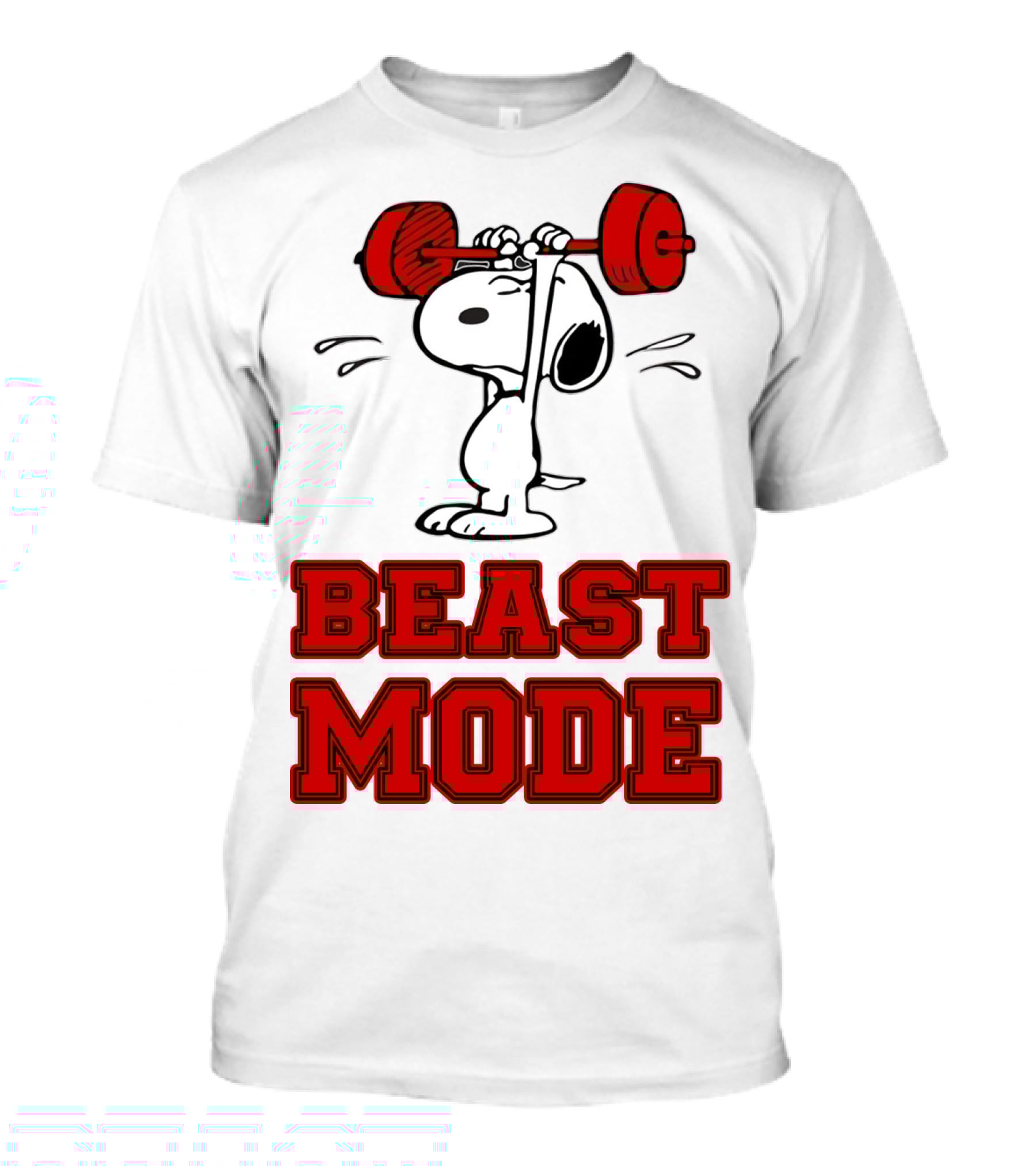 Snoopy Beast Mode The Peanuts Movie T-Shirt