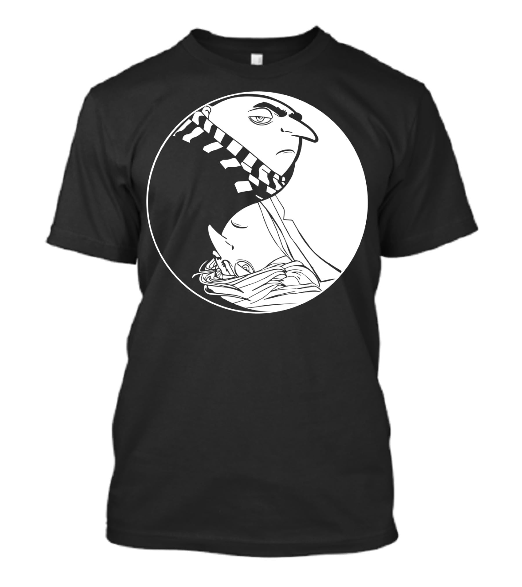 Gru And Dru Yin Yang Minions Despicable Me Sibling Symbol Harmony T-Shirt