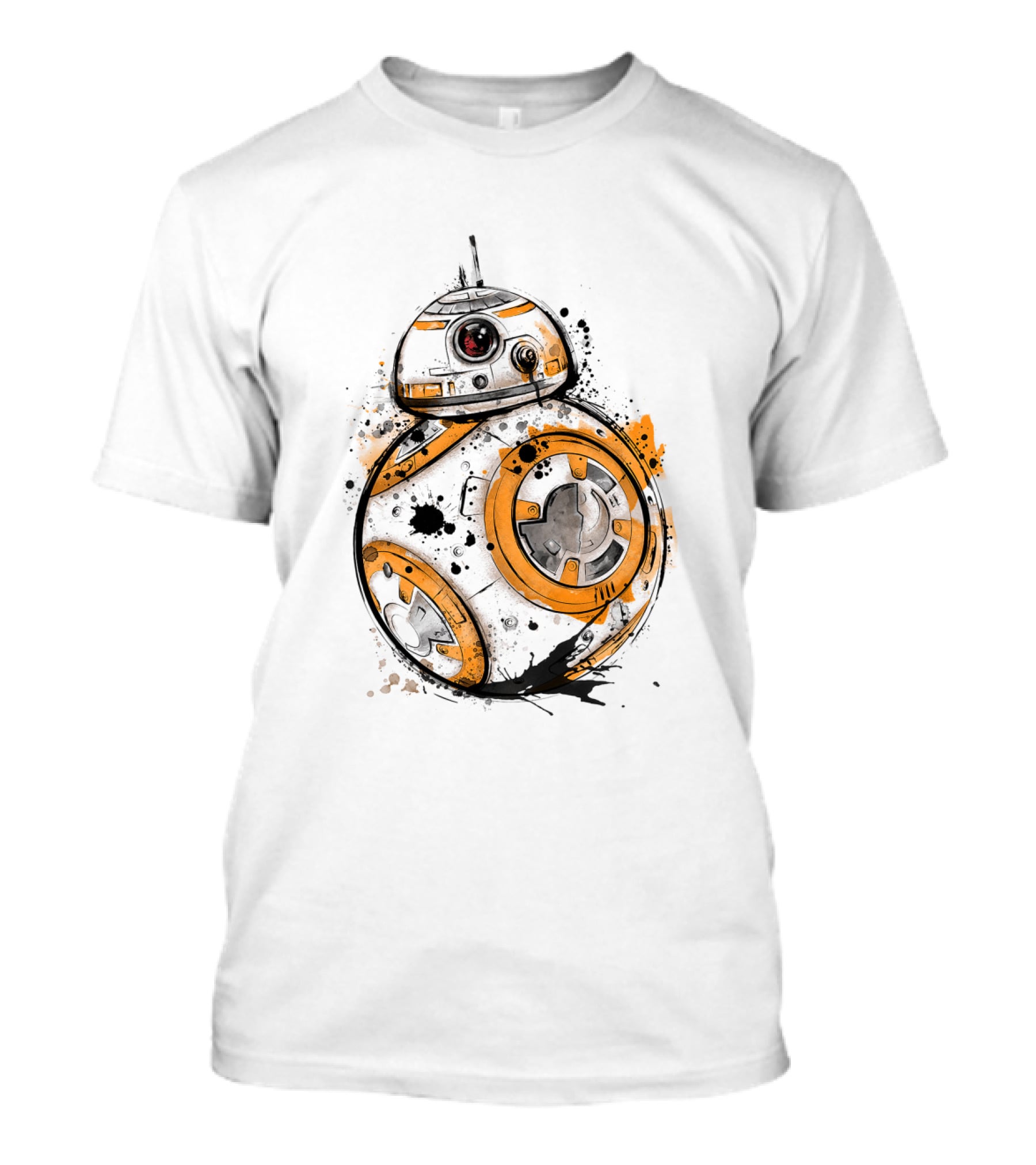 Ink Tattoo Inspired BB-8 Droids Star Wars T-Shirt