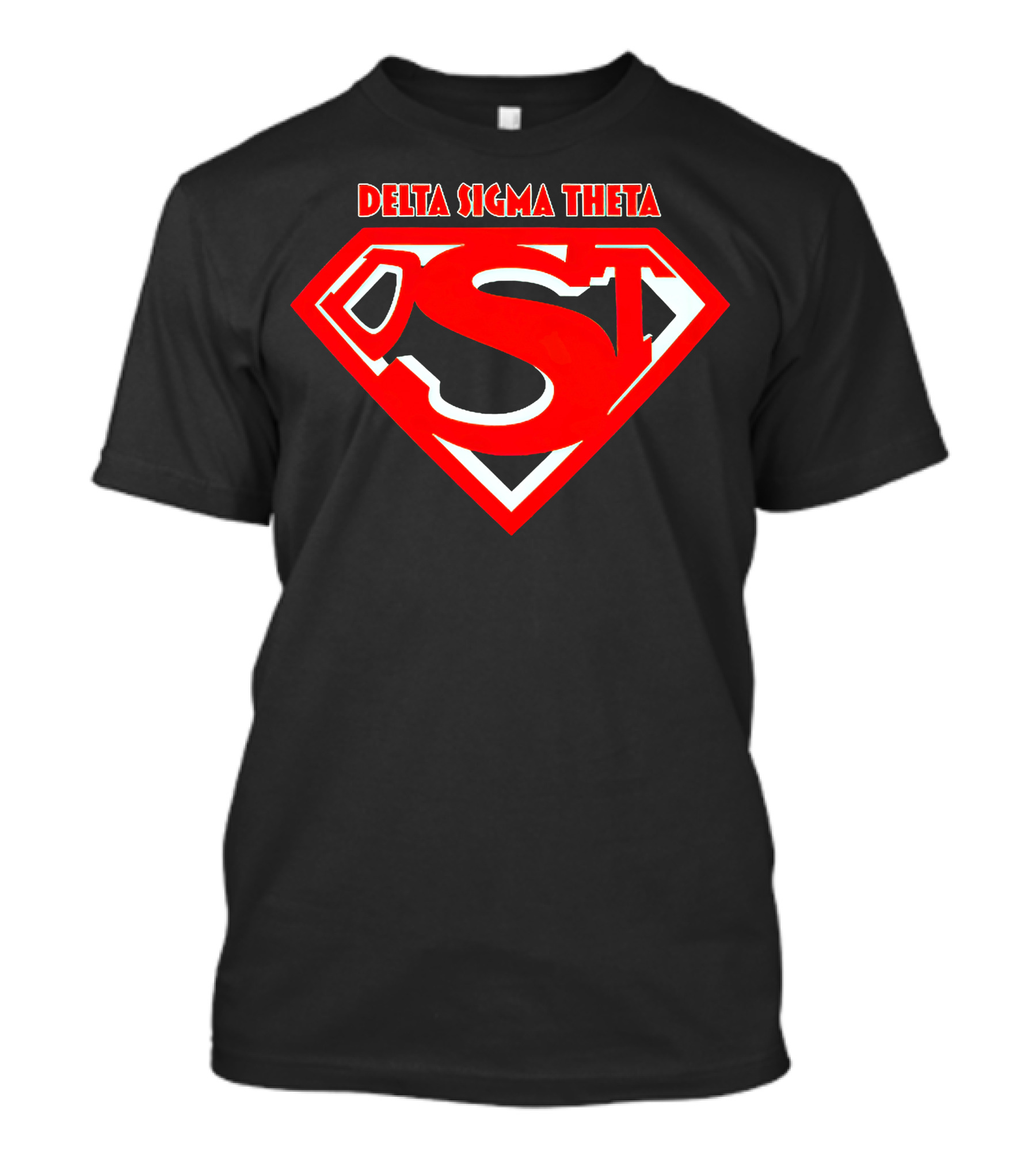 Delta Sigma Theta Superman Shield T-Shirt