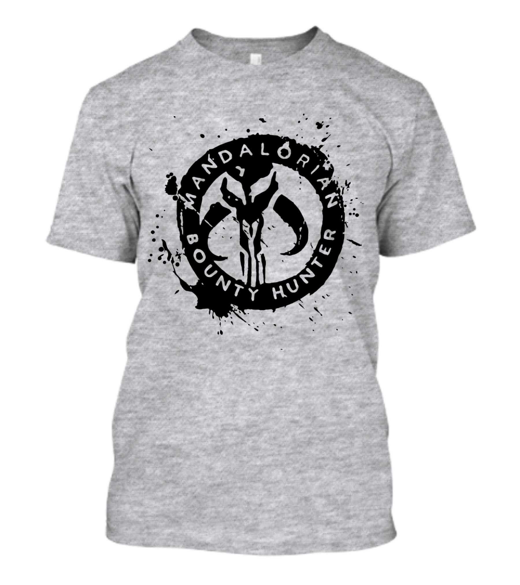 Mandalorian Bounty Hunter Splatter T-Shirt