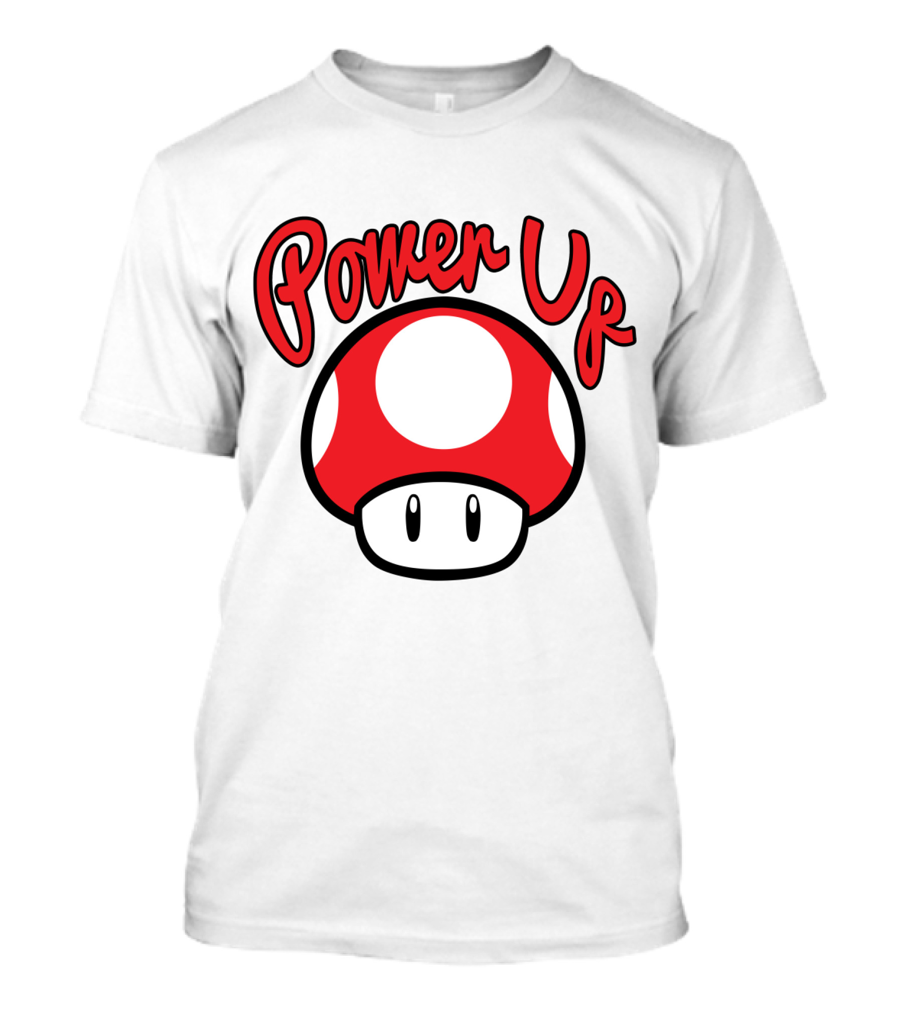 Super Mario Power Up Mushroom T-Shirt