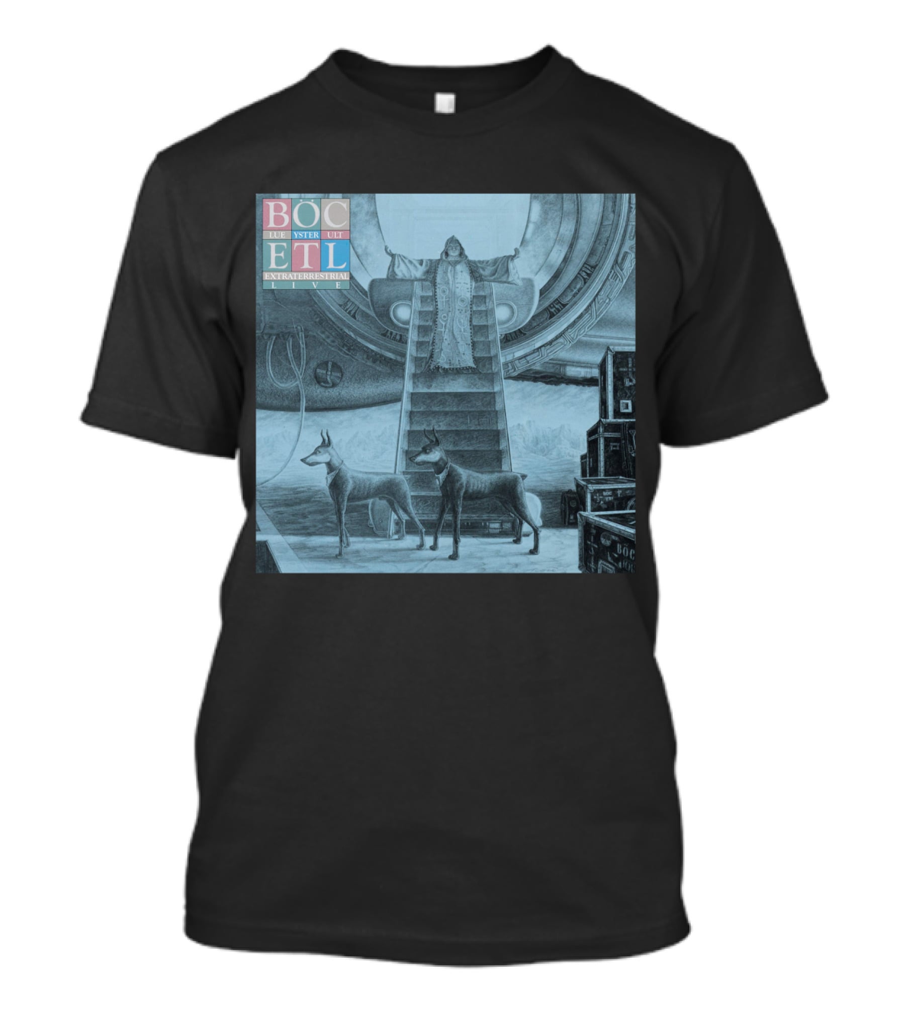 BOC Extraterrestrial Live Blue Öyster Cult ETL Retro T-Shirt