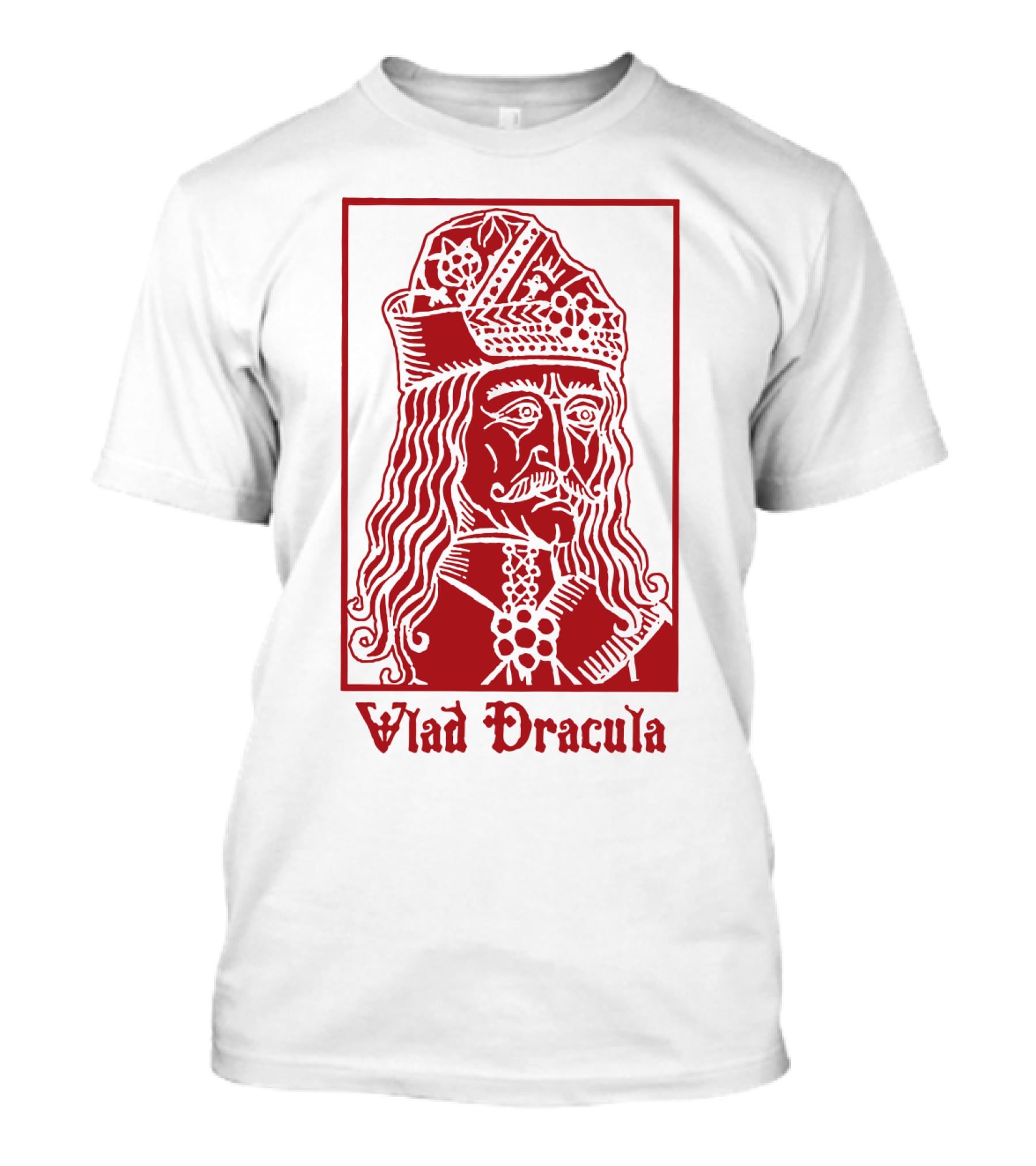 Vlad Dracula Vampire Icon Gothic T-Shirt