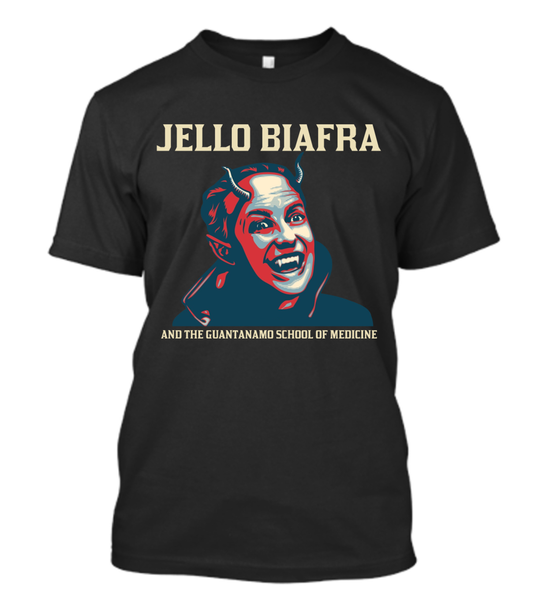 JELLO BIAFRA AND THE GUANTANAMO SCHOOL OF MEDICINE Vampire T-Shirt