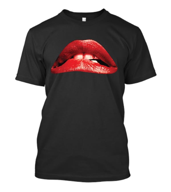 The Rocky Horror Picture Show 1975 Red Lips Iconic Movie T-Shirt