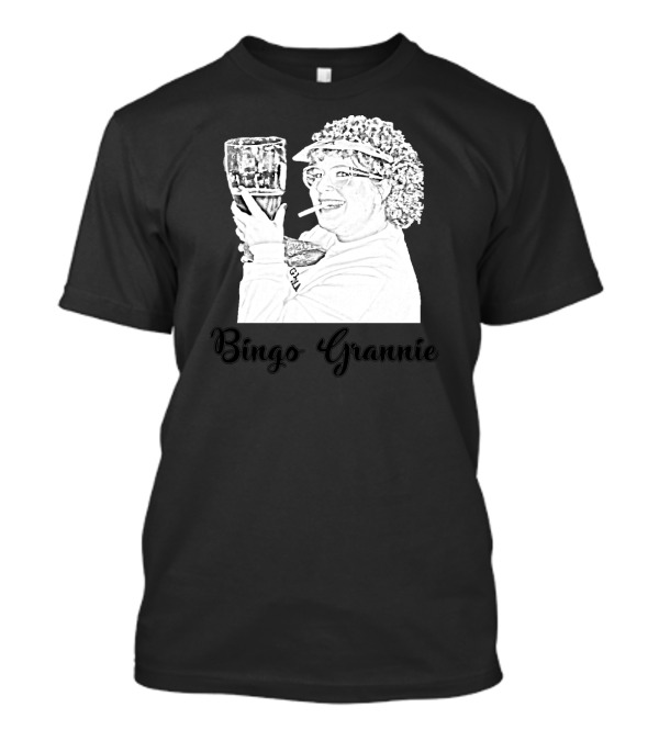 Bingo Grannie Champion Trophy Winner T-Shirt