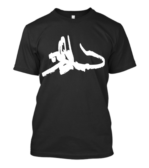 Tenkara Kebari Symbol Brush Stroke Abstract T-Shirt