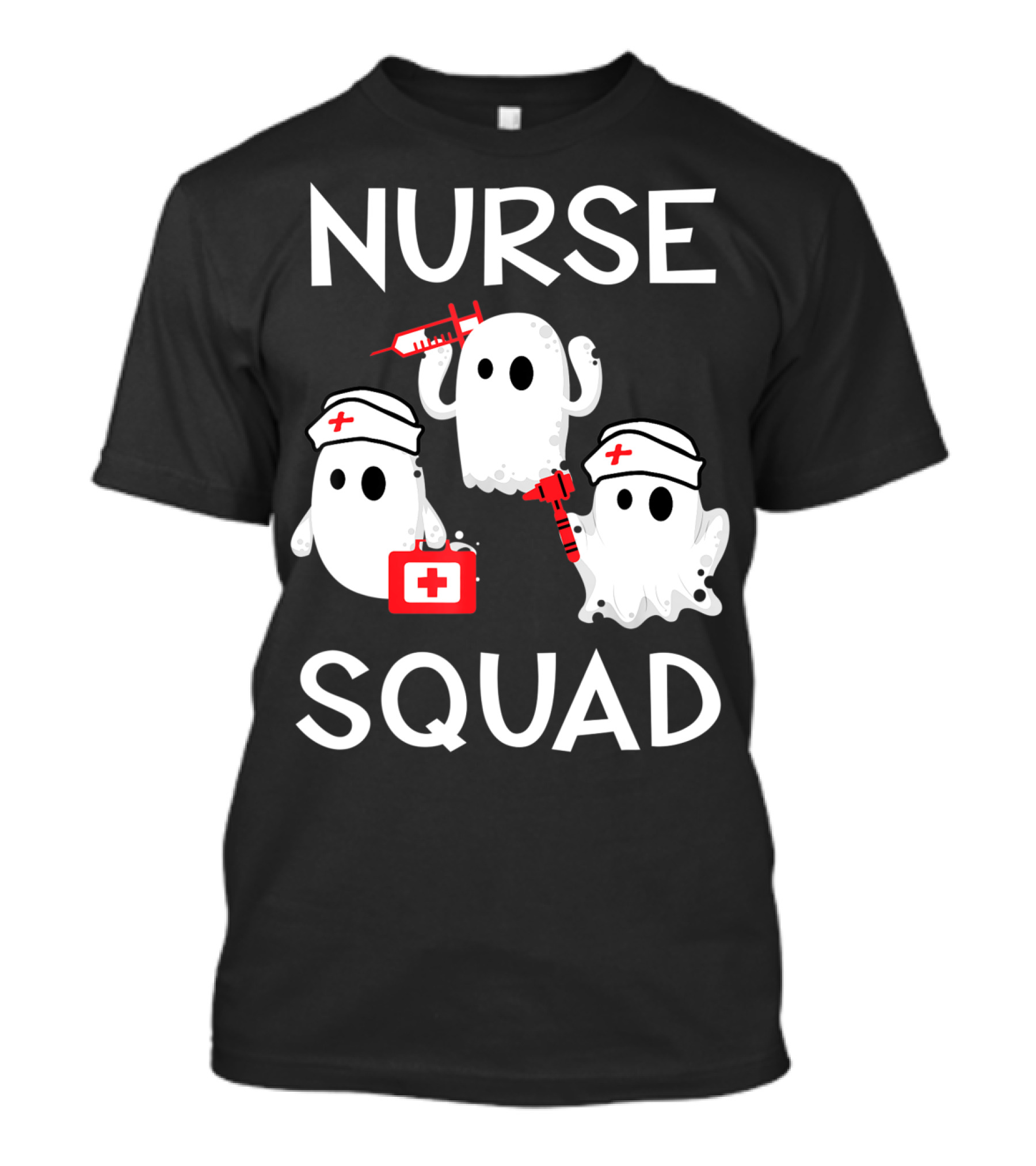 Nurse Squad Boo Boo Ghost Trio T-Shirt