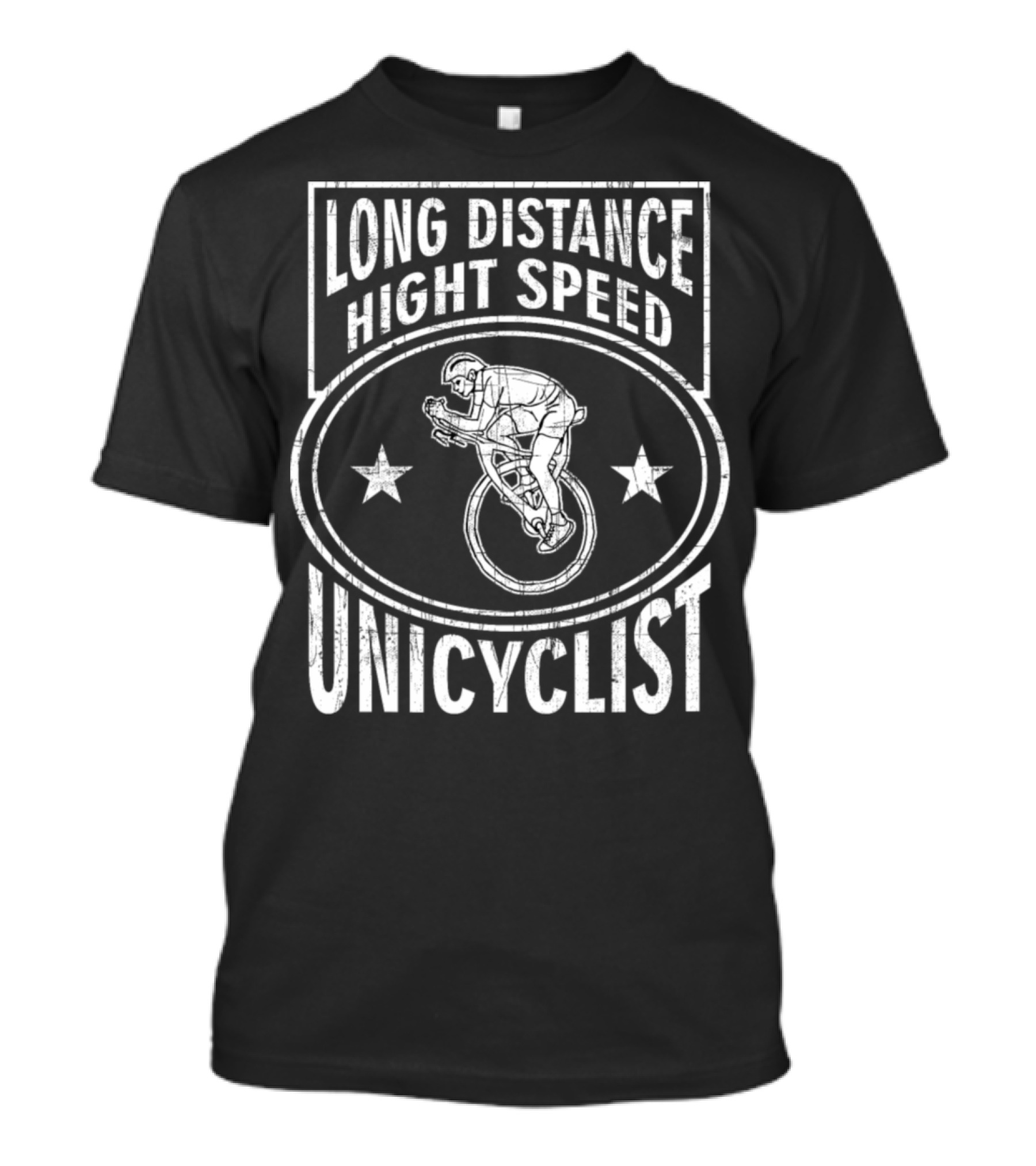 Long Distance High Speed Unicyclist T-Shirt