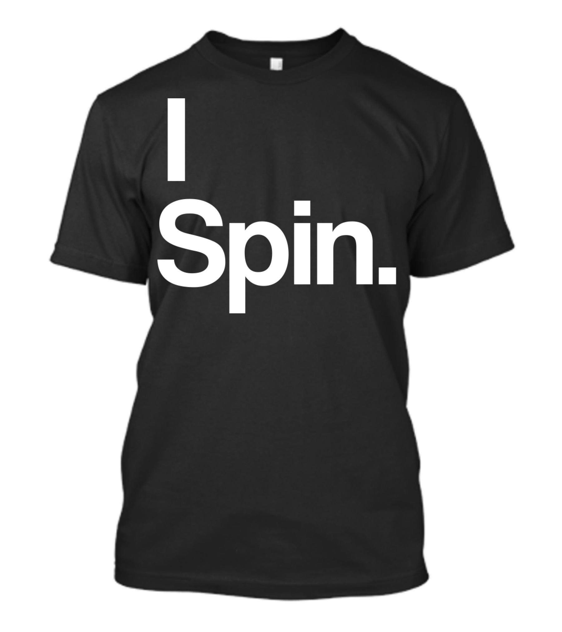 I Spin Cycling Biking Workout Fitness Enthusiast T-Shirt
