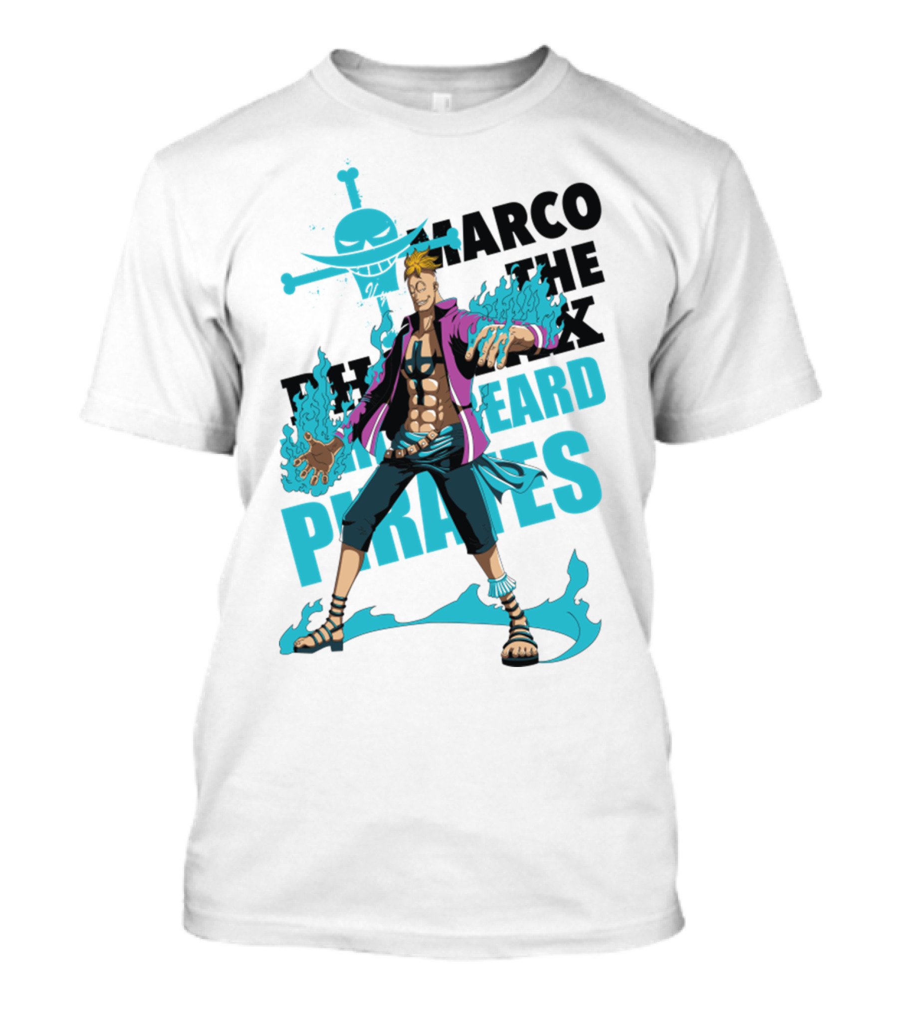 Marco The Phoenix Whitebeard Pirates One Piece T-Shirt