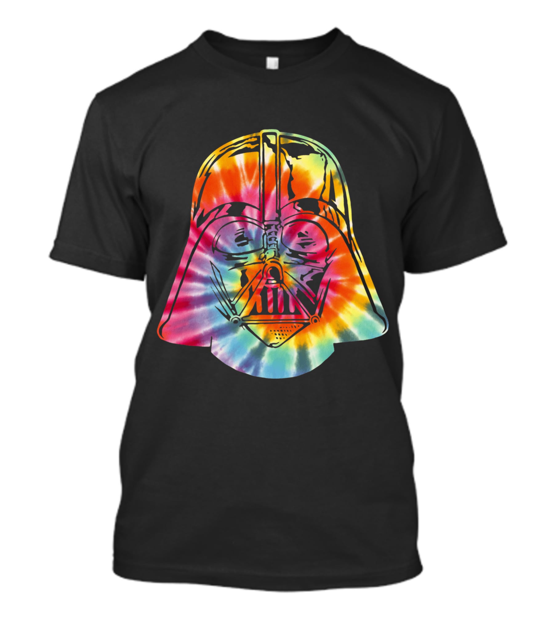 Darth Vader Rainbow Tie Dye Jedi T-Shirt