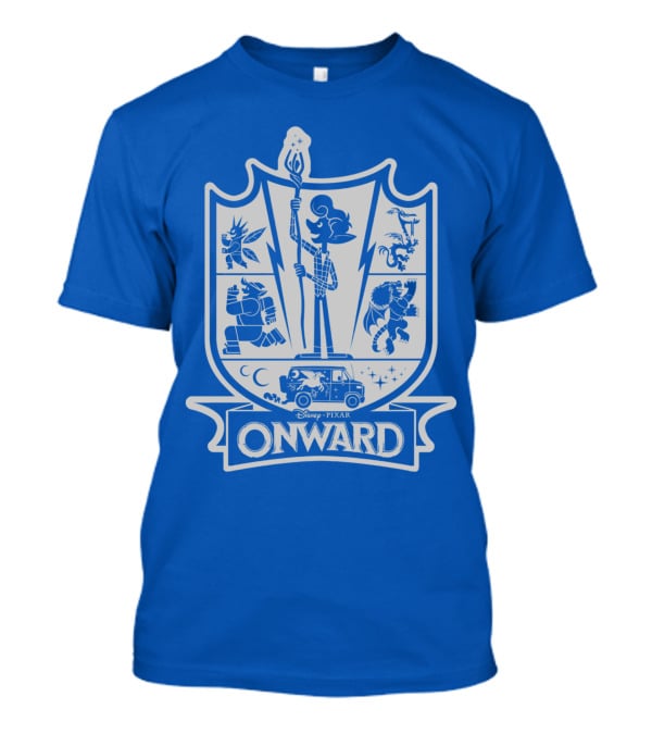 Disney Pixar Onward Magical Adventure Crest T-Shirt