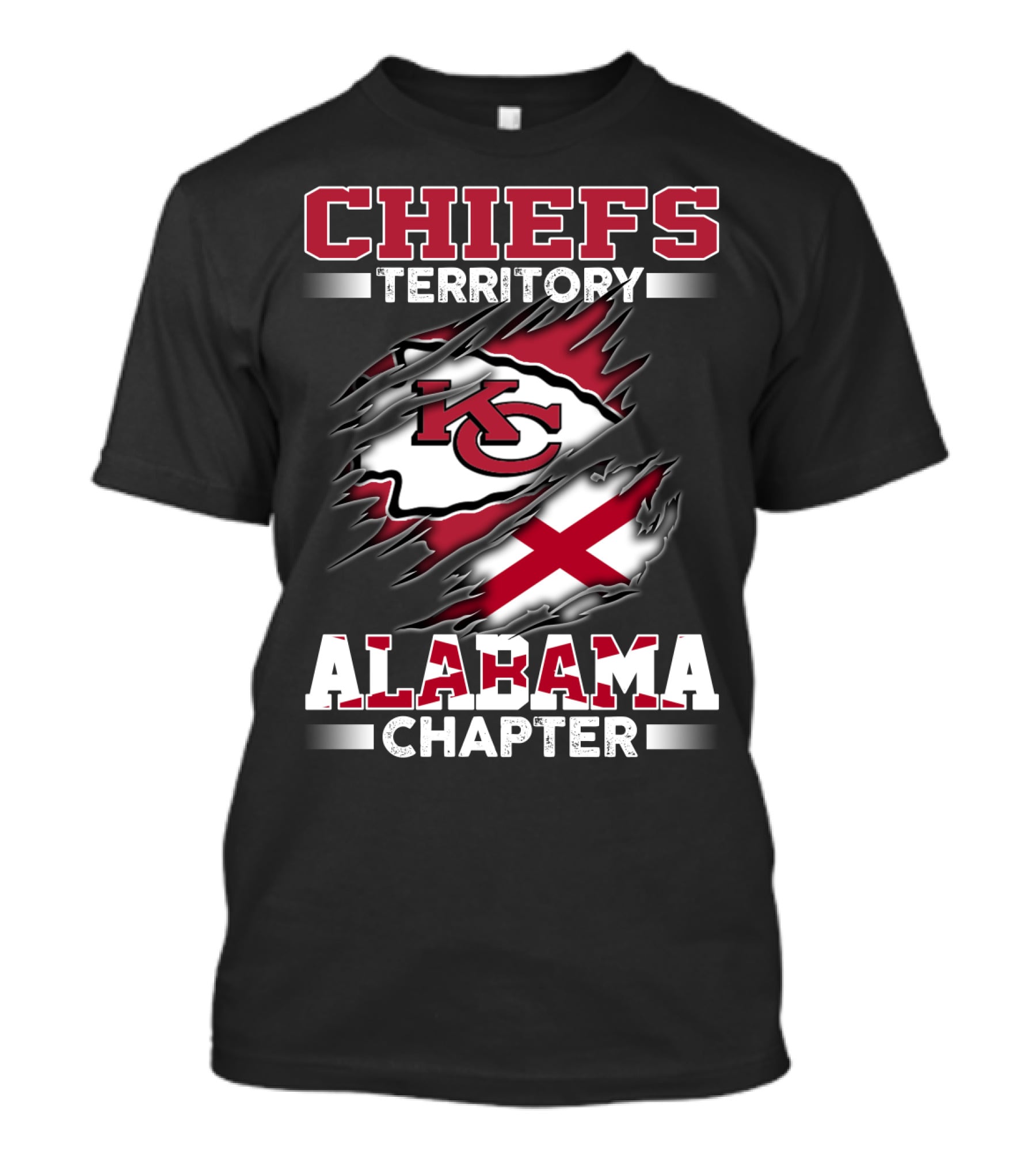 Chiefs Territory Alabama Chapter T-Shirt