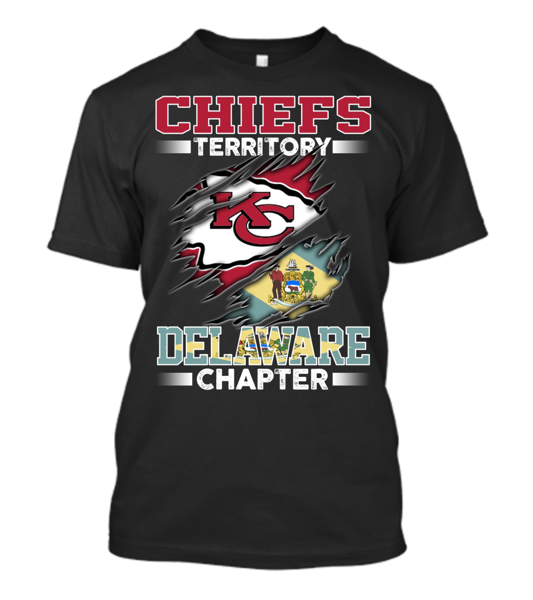 CHIEFS TERRITORY DE DELAWARE CHAPTER KC T-Shirt
