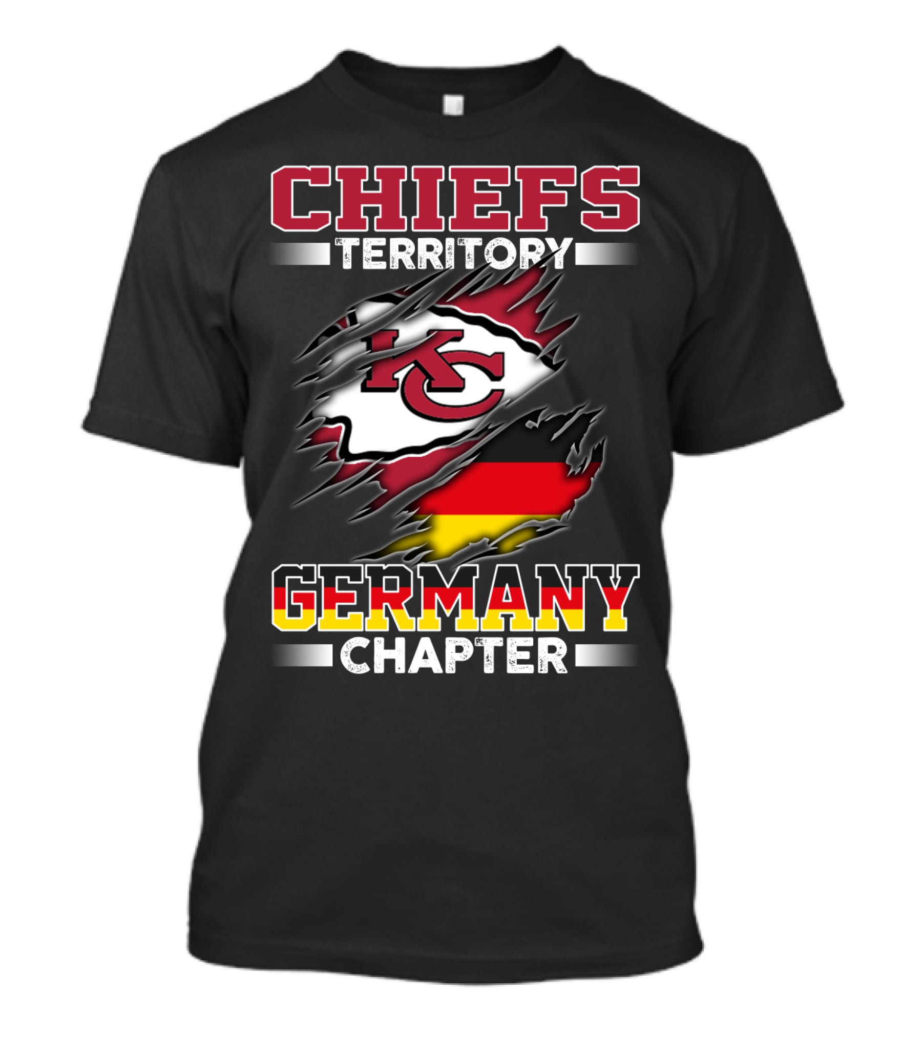 CHIEFS TERRITORY KC GERMANY CHAPTER T-Shirt