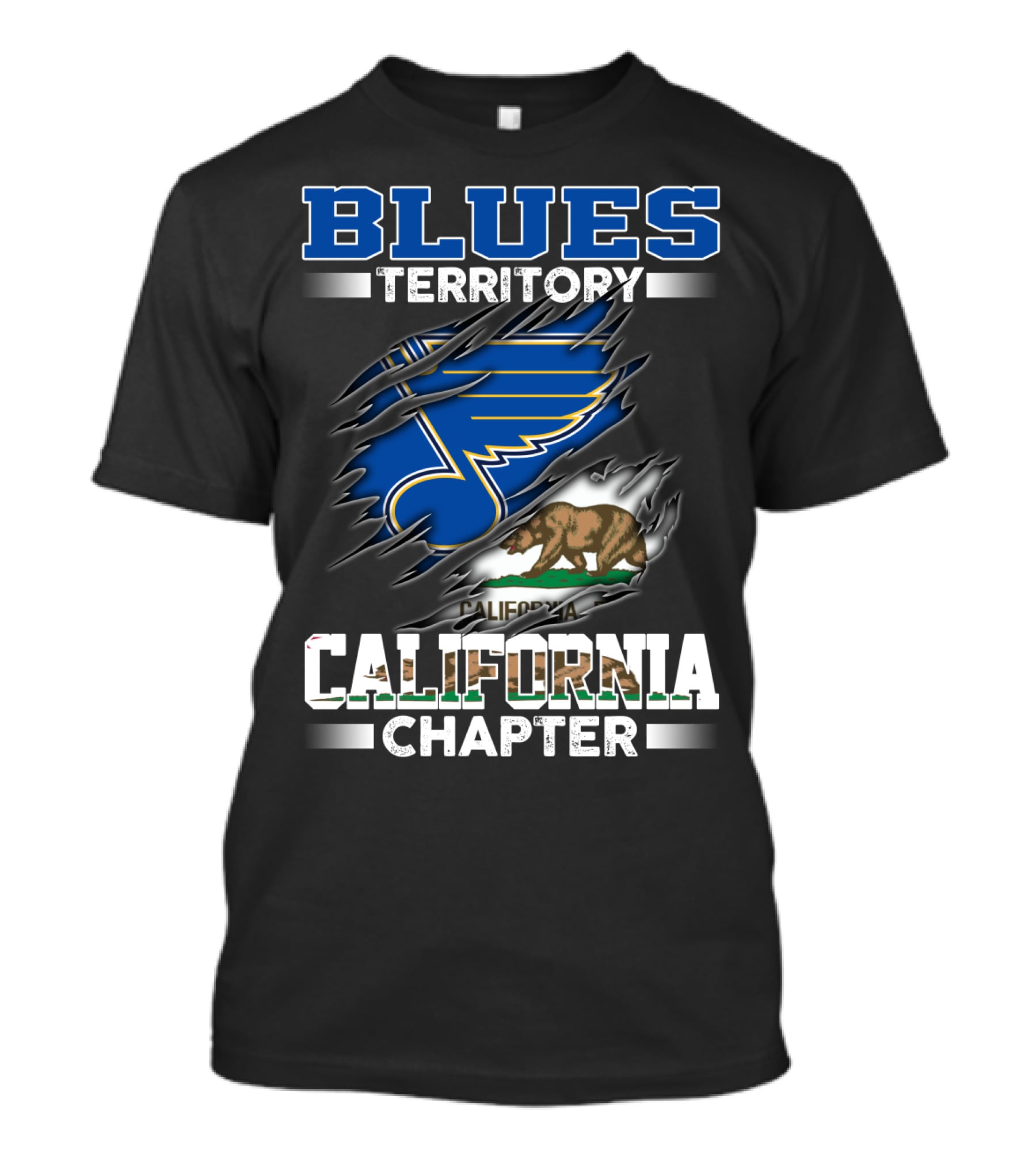Blues Territory California Chapter T-Shirt