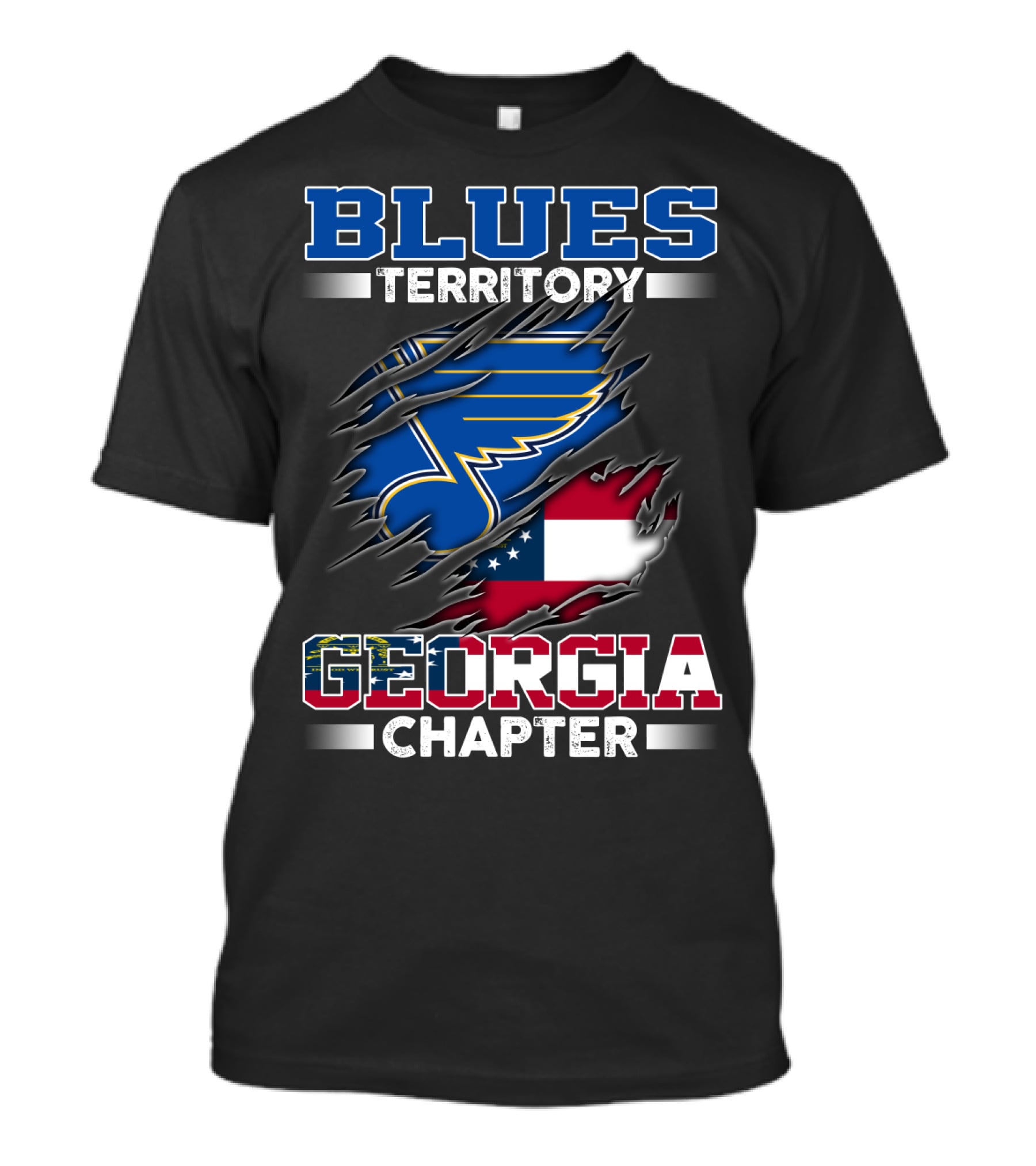 BLUES TERRITORY GEORGIA CHAPTER T-Shirt