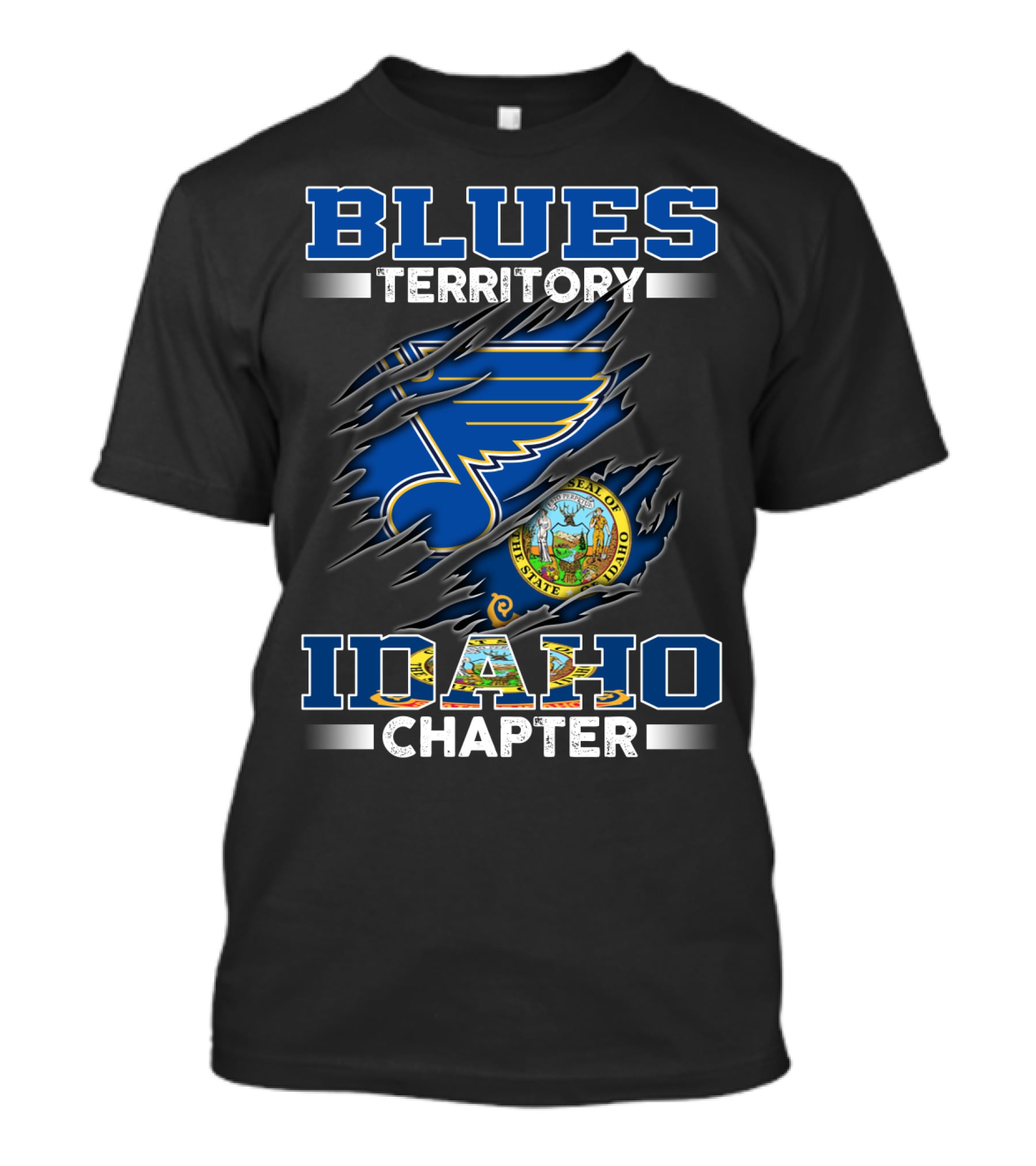 BLUES TERRITORY IDAHO CHAPTER T-Shirt