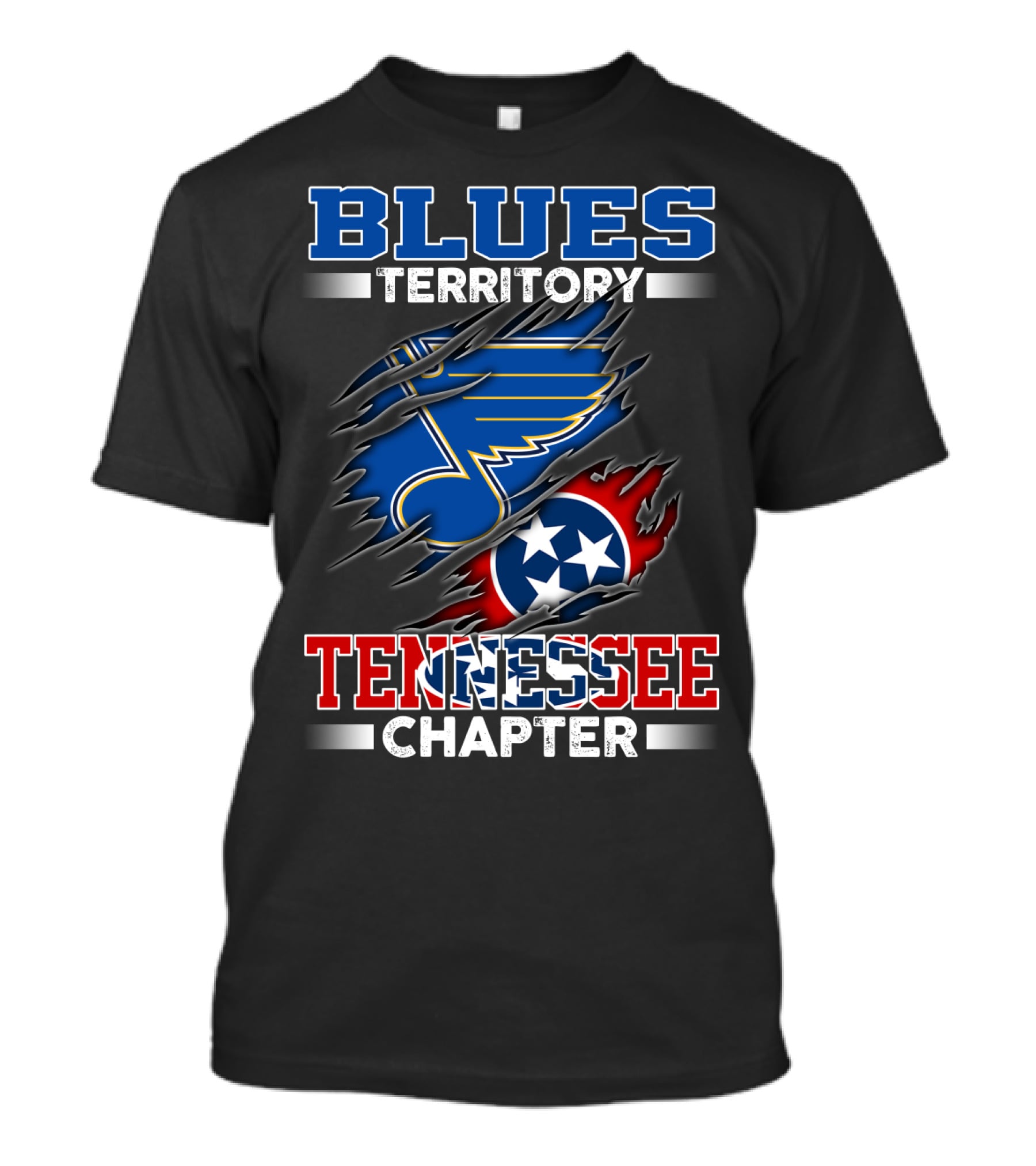 Blues Territory Tennessee Chapter T-Shirt