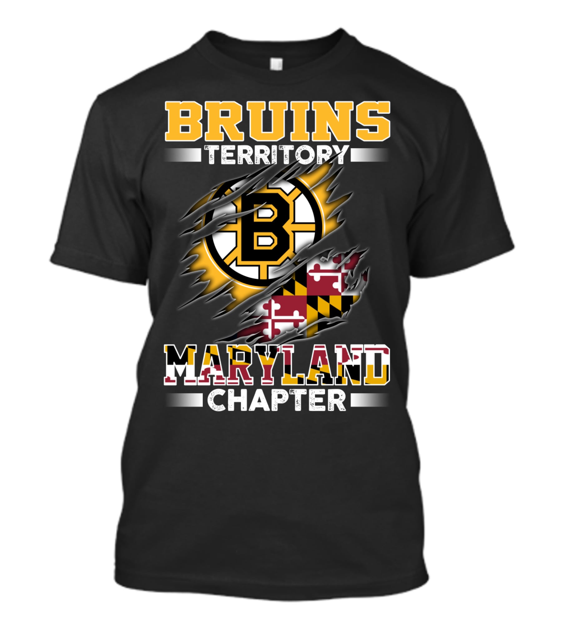BRUINS TERRITORY MARYLAND CHAPTER T-Shirt