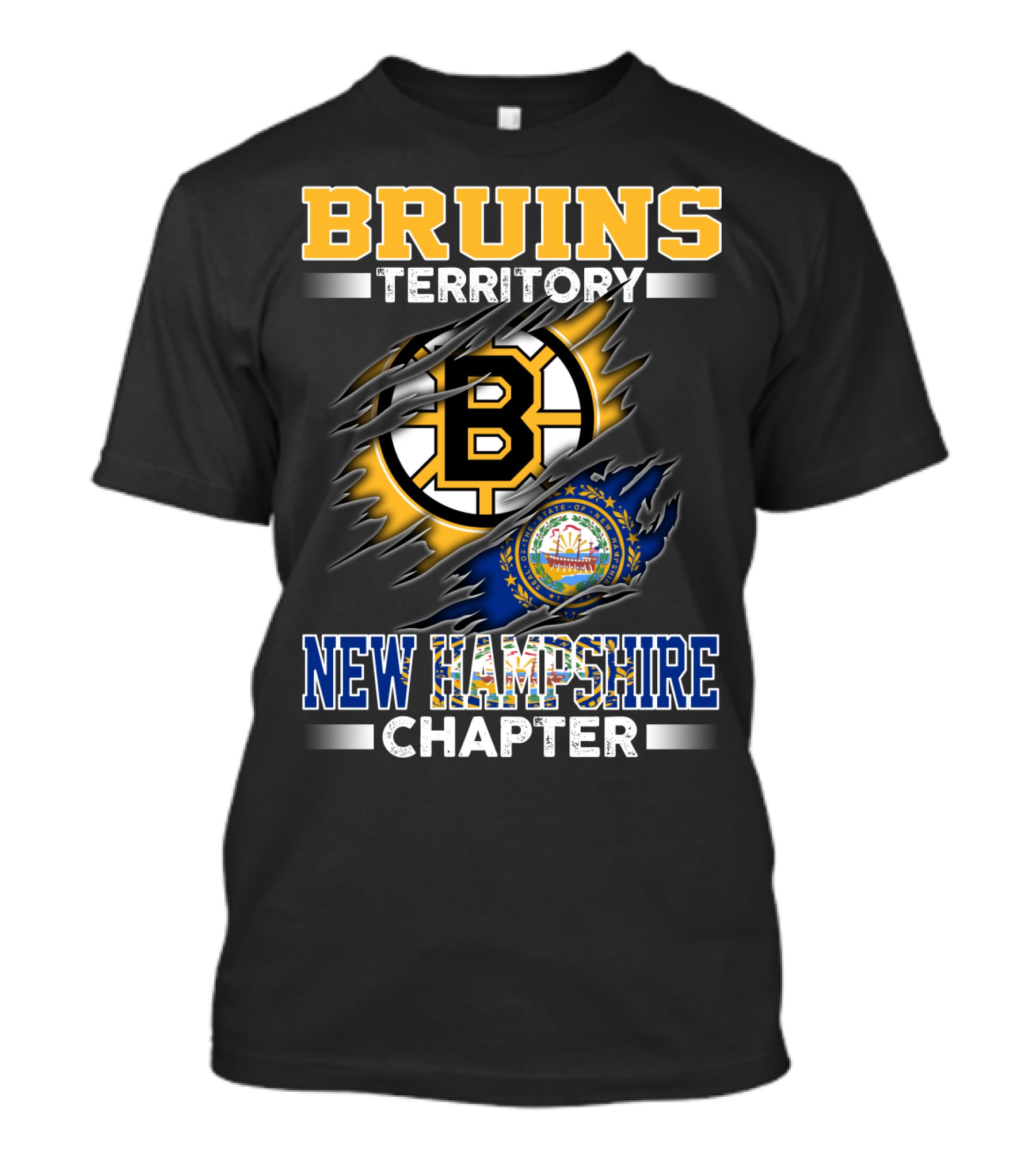 BRUINS Territory New Hampshire Chapter T-Shirt