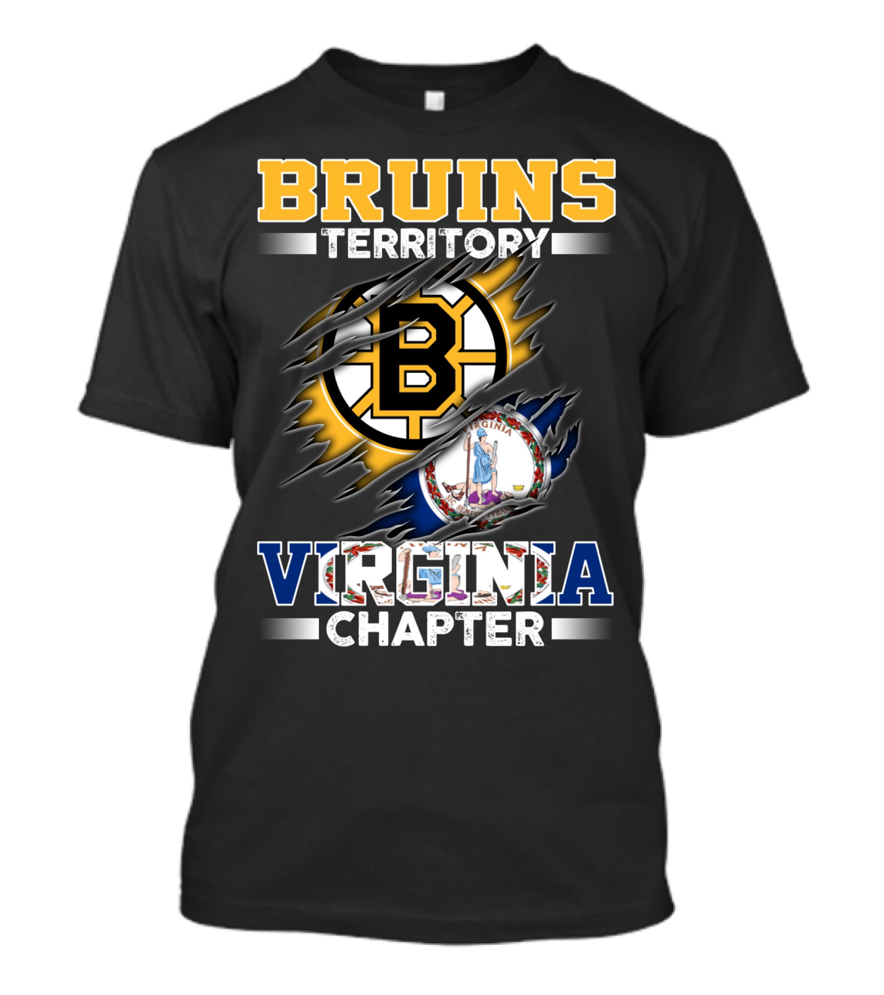 BRUINS Territory Virginia Chapter T-Shirt