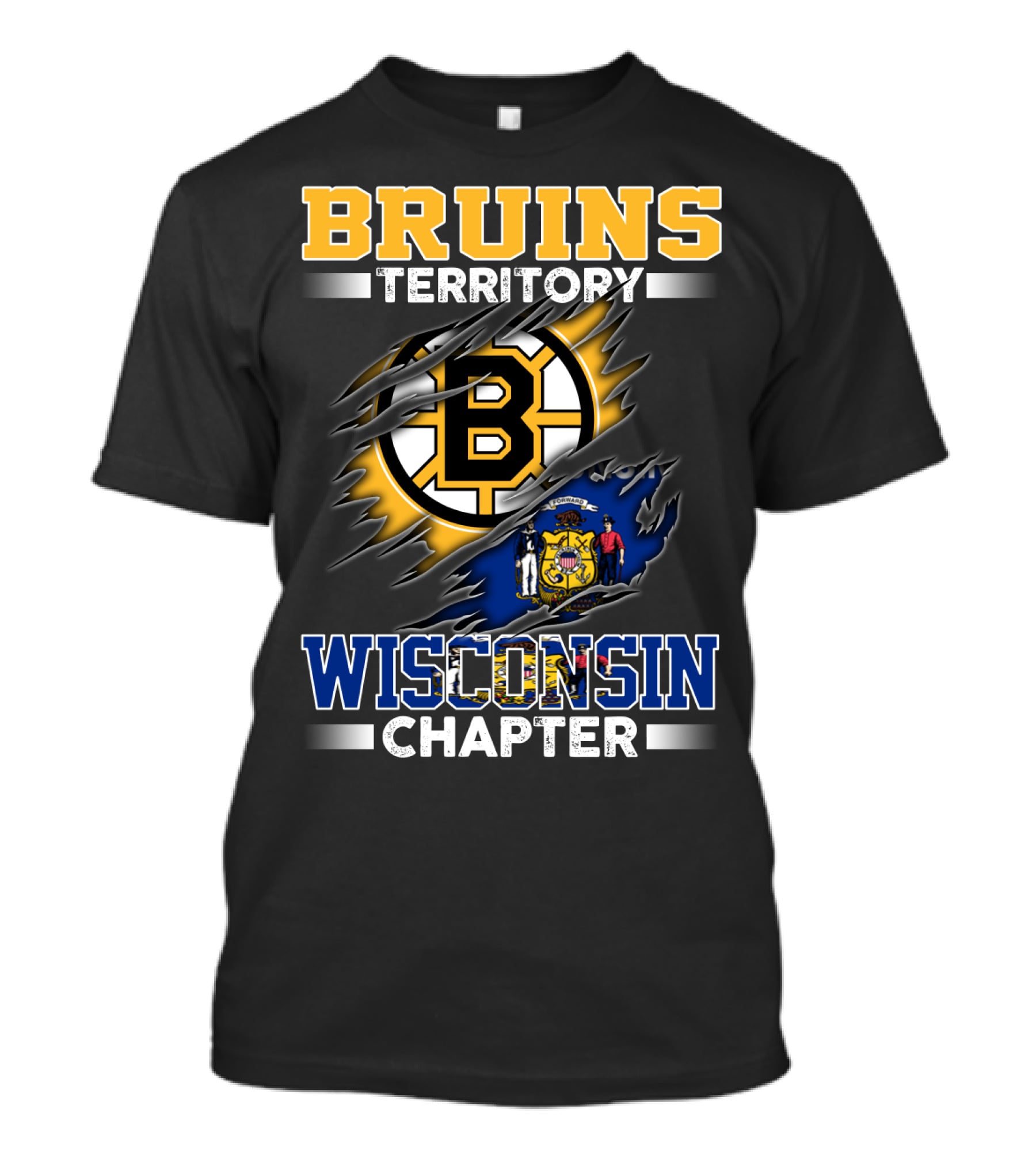 BRUINS TERRITORY WISCONSIN CHAPTER T-Shirt