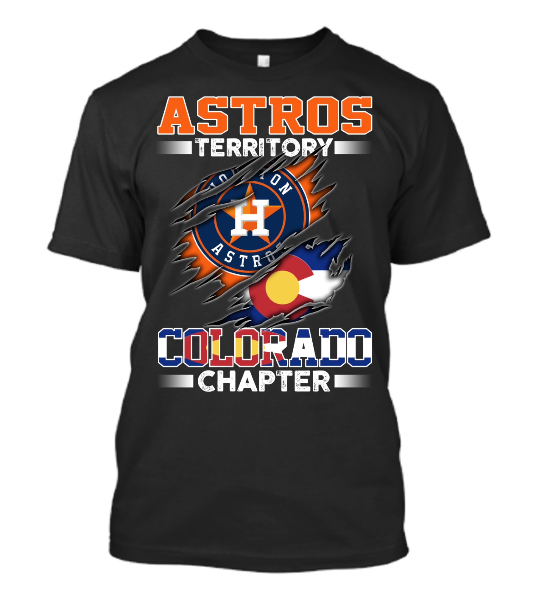 ASTROS TERRITORY HOUSTON COLORADO CHAPTER T-Shirt